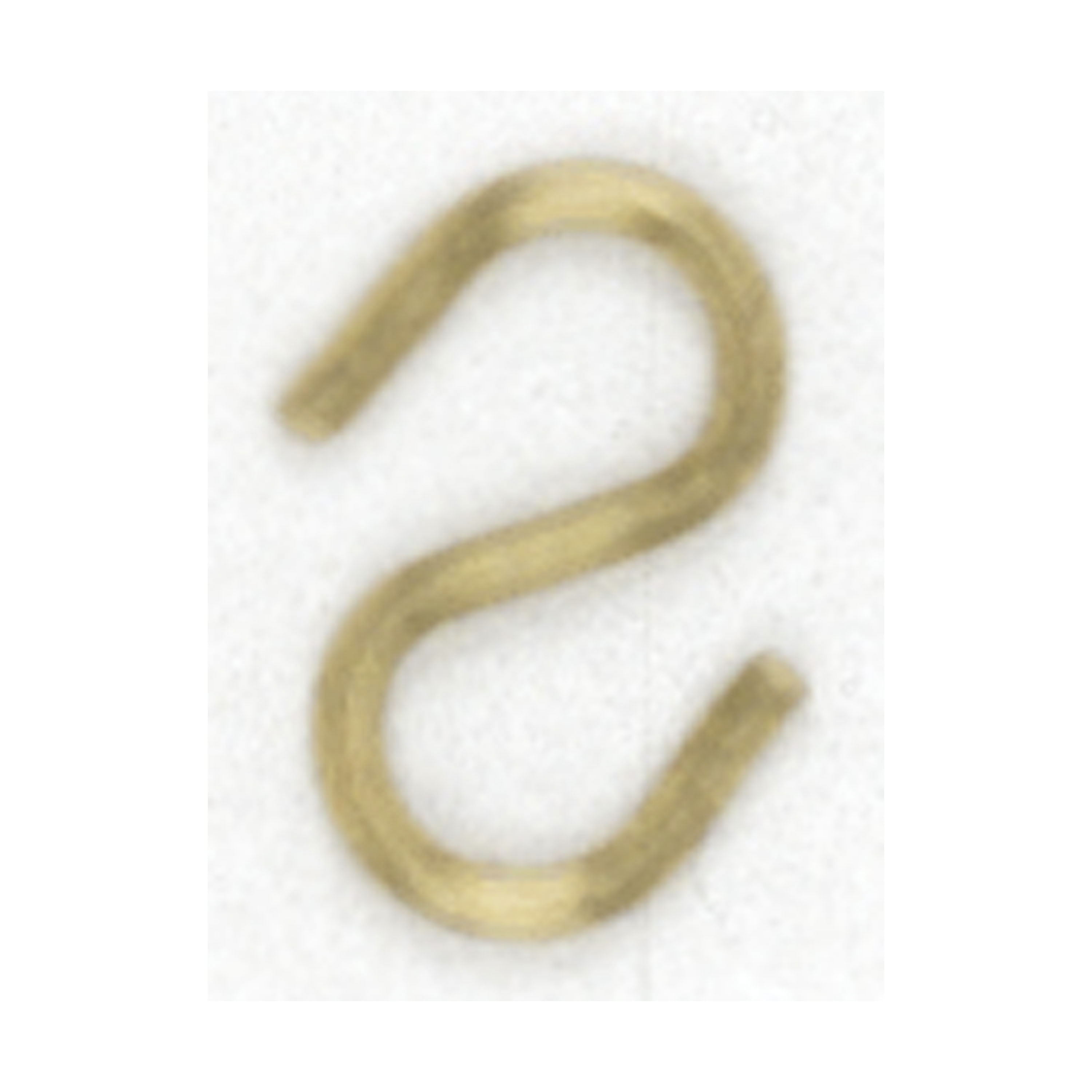 BABY "S" HOOK BR PLATED - 90-013