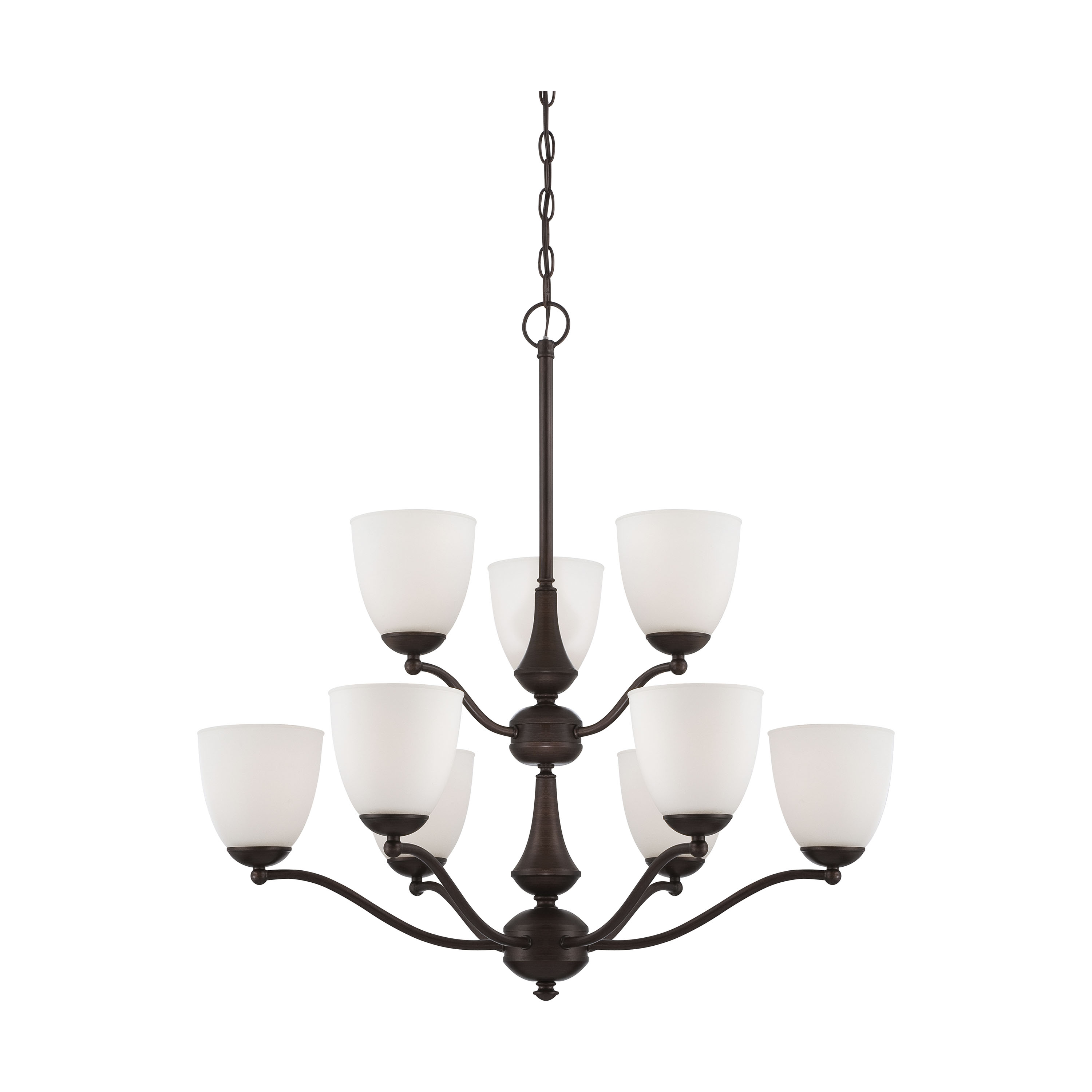 PATTON 9 LIGHT CHANDELIER - 60-5139