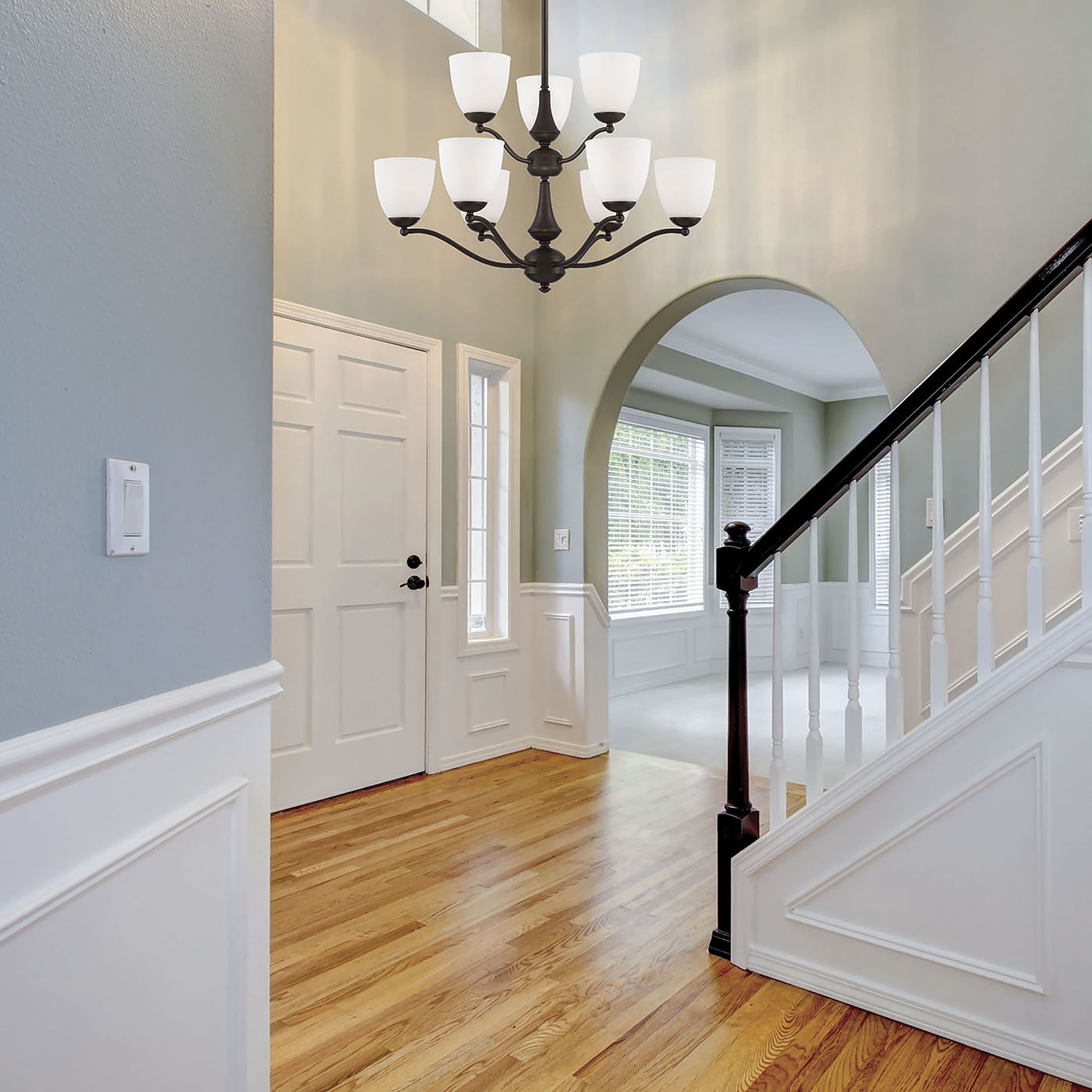 PATTON 9 LIGHT CHANDELIER - 60-5139