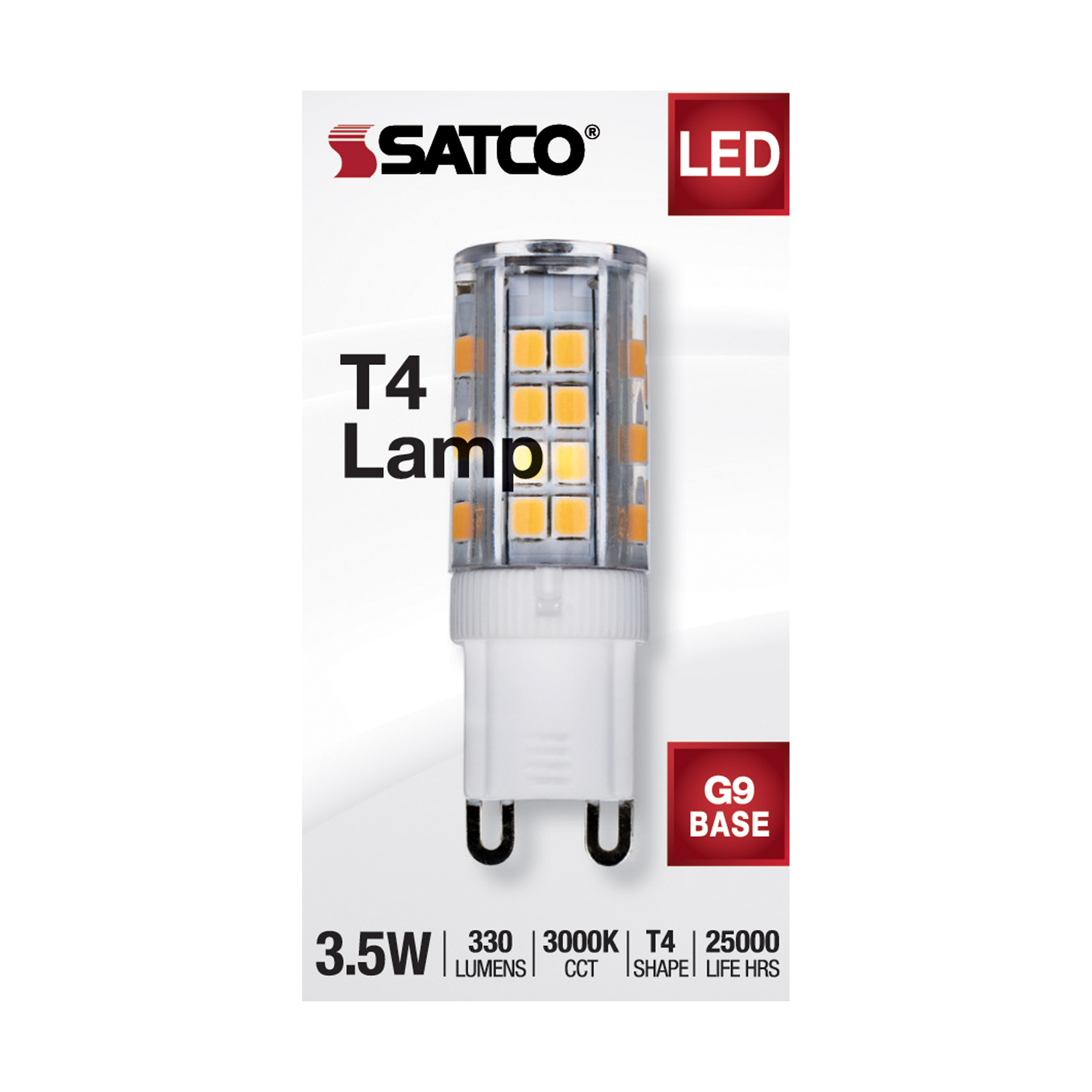 3.5W/LED/G9/830/CL/120V/ND - S11230