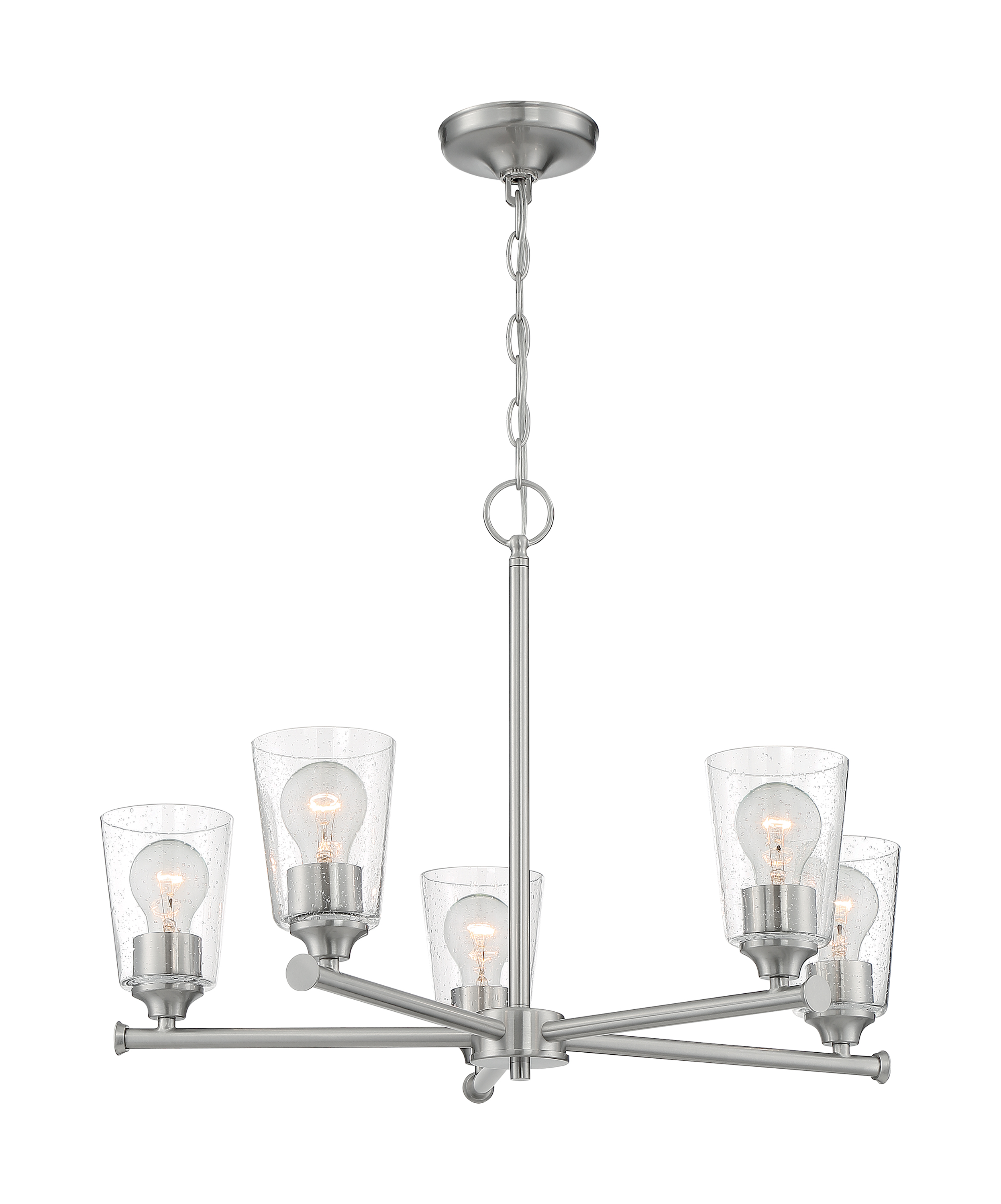 BRANSEL 5 LIGHT CHANDELIER - 60-7185