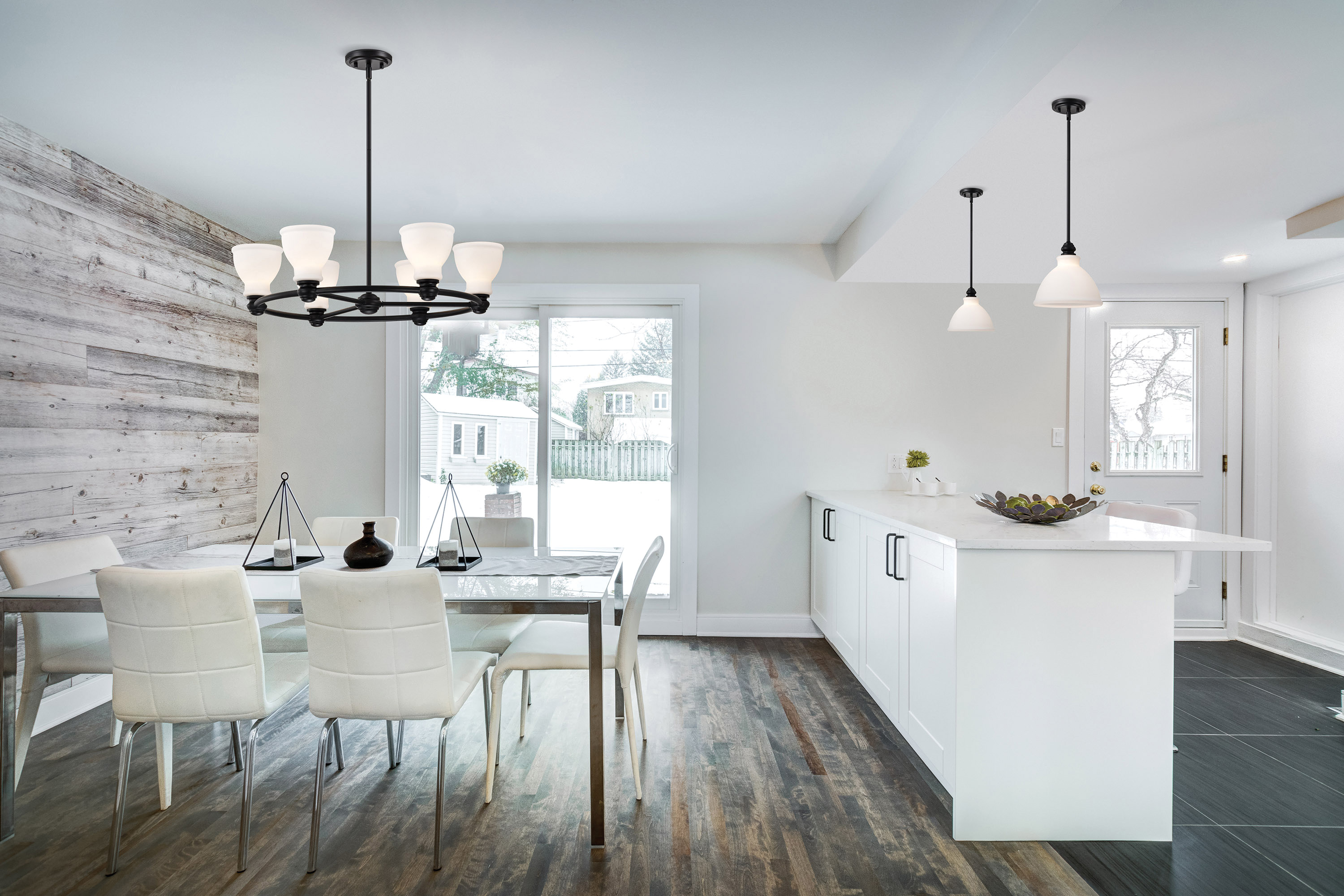 RUSSEL 6 LIGHT CHANDELIER - 60-8027