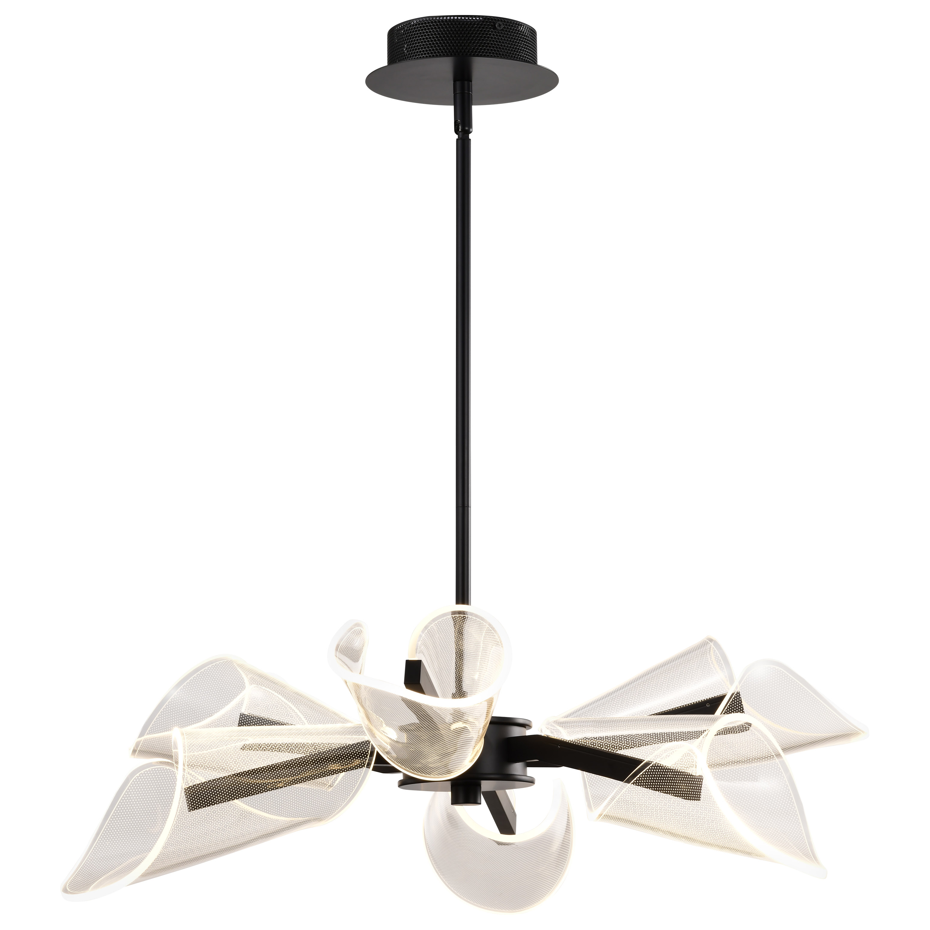SEDONA 28" LED 6 LIGHT CHAND - 62-2281
