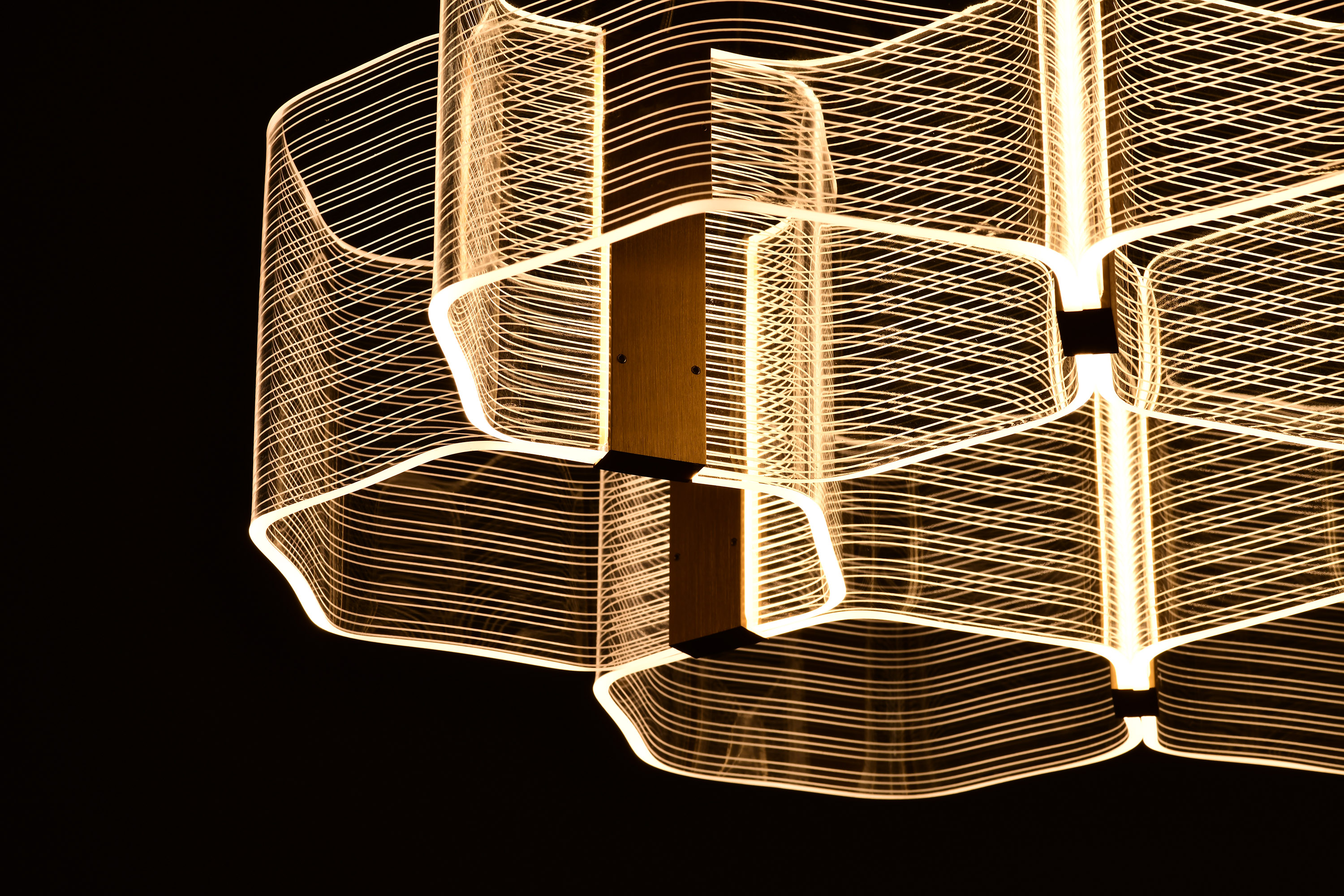 KENZO LED 6 LIGHT CHANDELIER - 62-2403