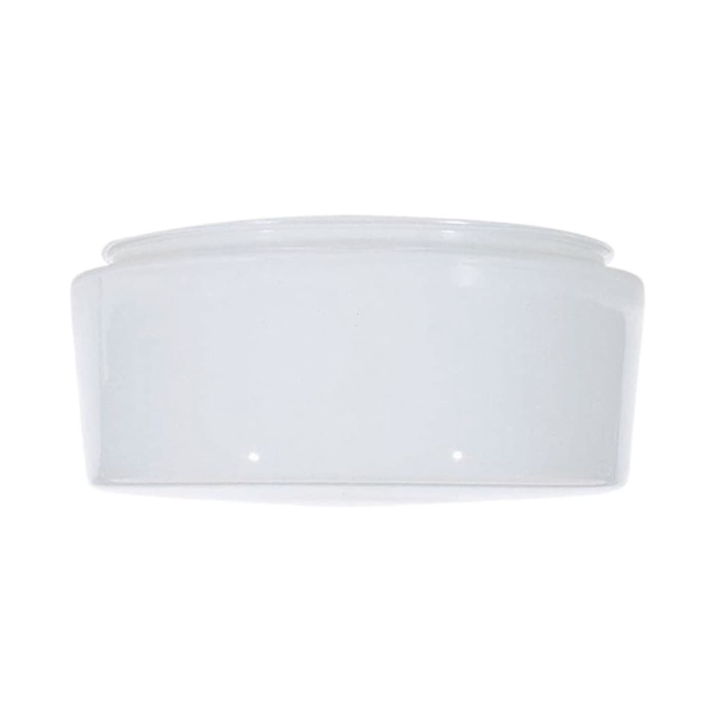 6" WHT DRUM GLASS - 50-334