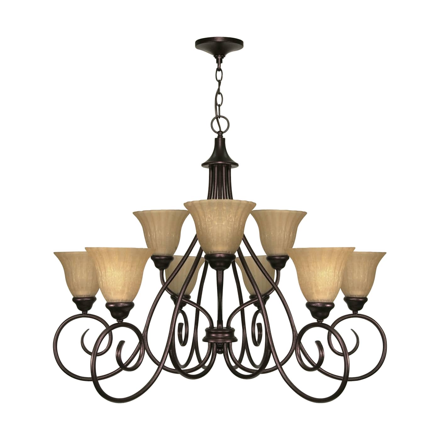 MOULAN 9 LT CHANDELIER - 60-008