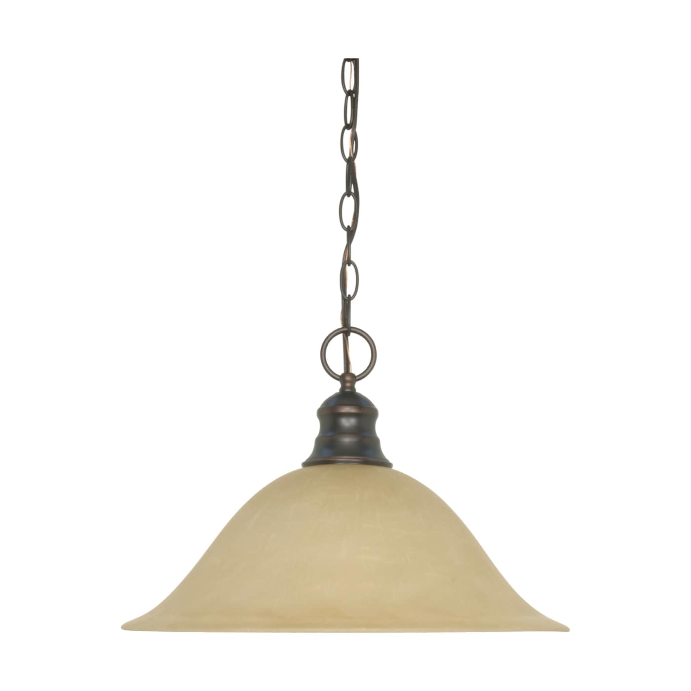 1 LT 16" HANGING DOME PENDANT - 60-1276
