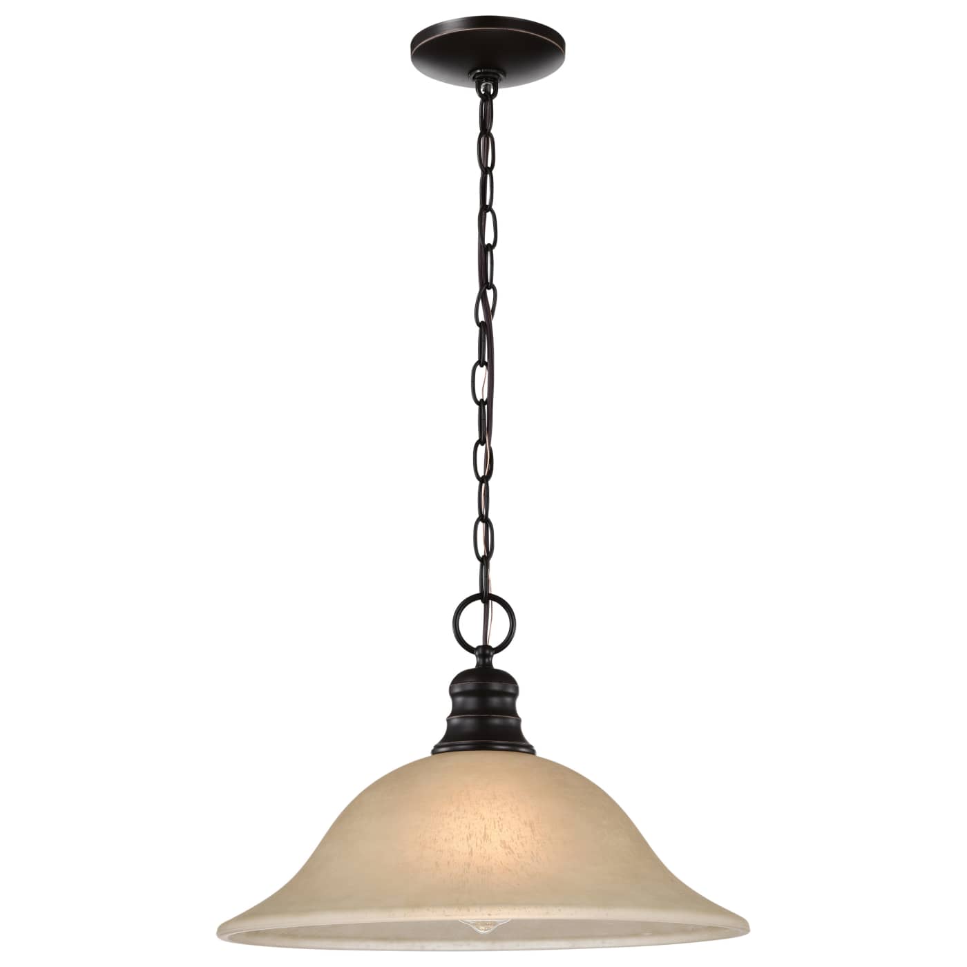 1 LT 16" HANGING DOME PENDANT - 60-1276