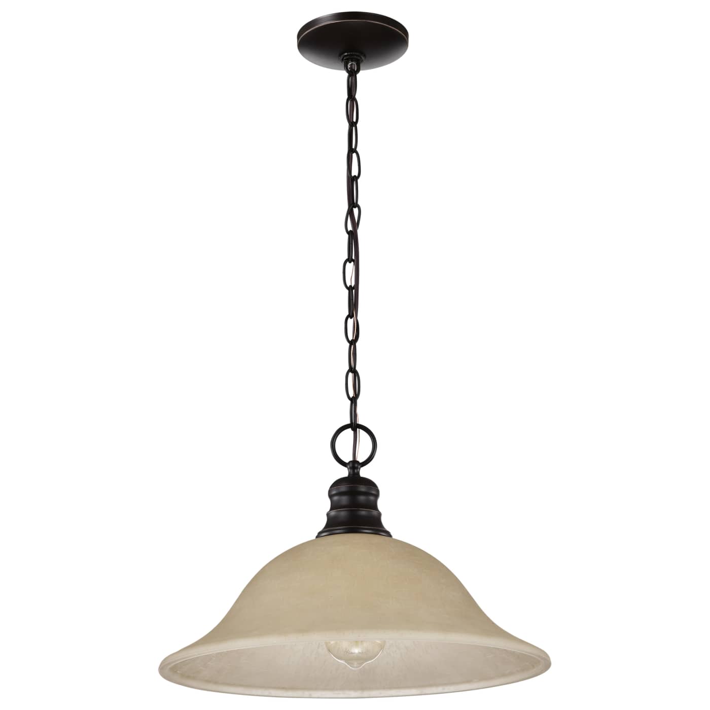 1 LT 16" HANGING DOME PENDANT - 60-1276
