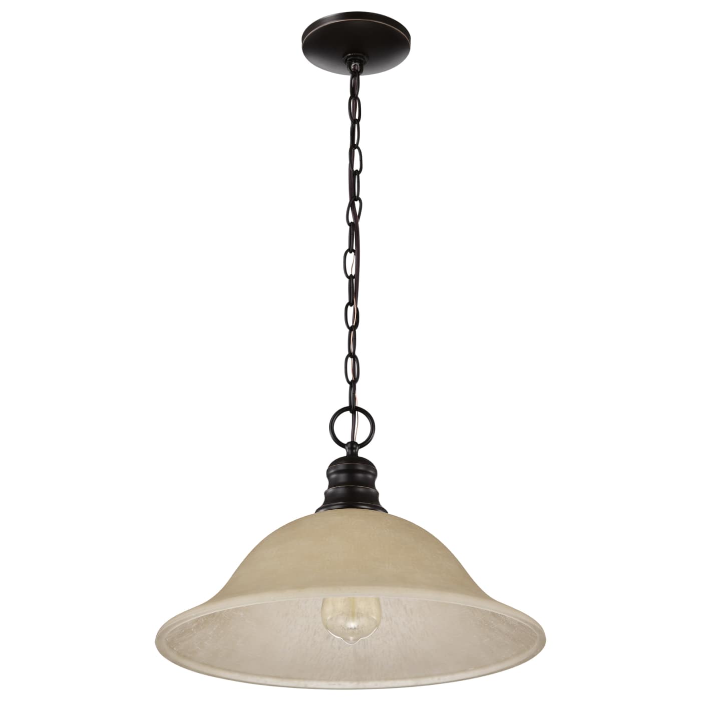1 LT 16" HANGING DOME PENDANT - 60-1276