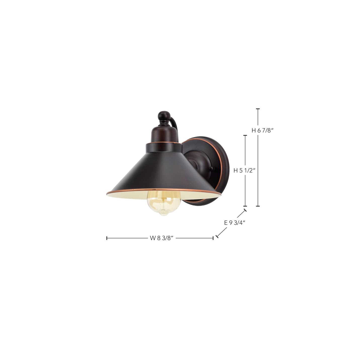 BRIDGEVIEW 1 LT WALL SCONCE - 60-1709