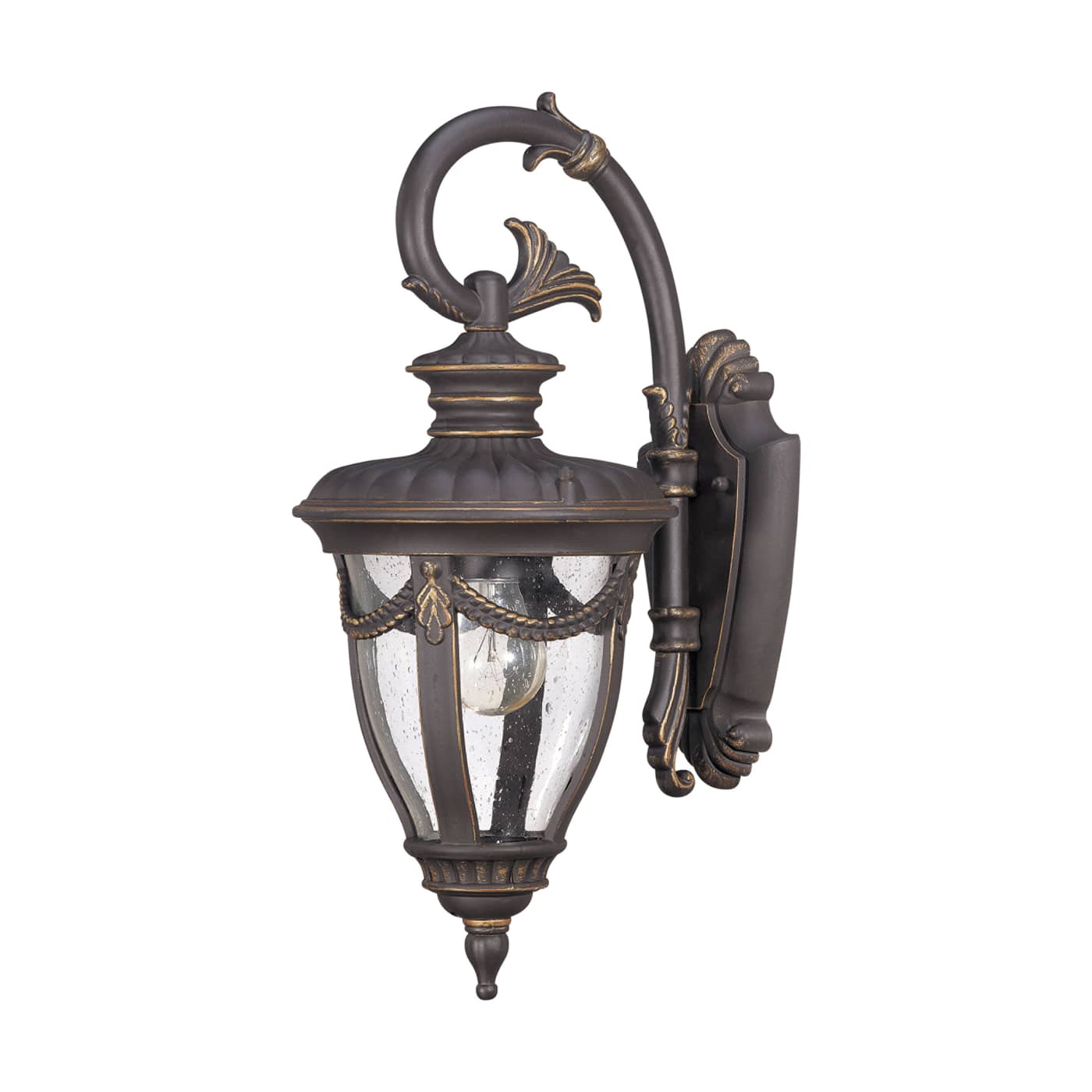 PHILIPPE 1LT WALL LANTERN-DOWN - 60-2046