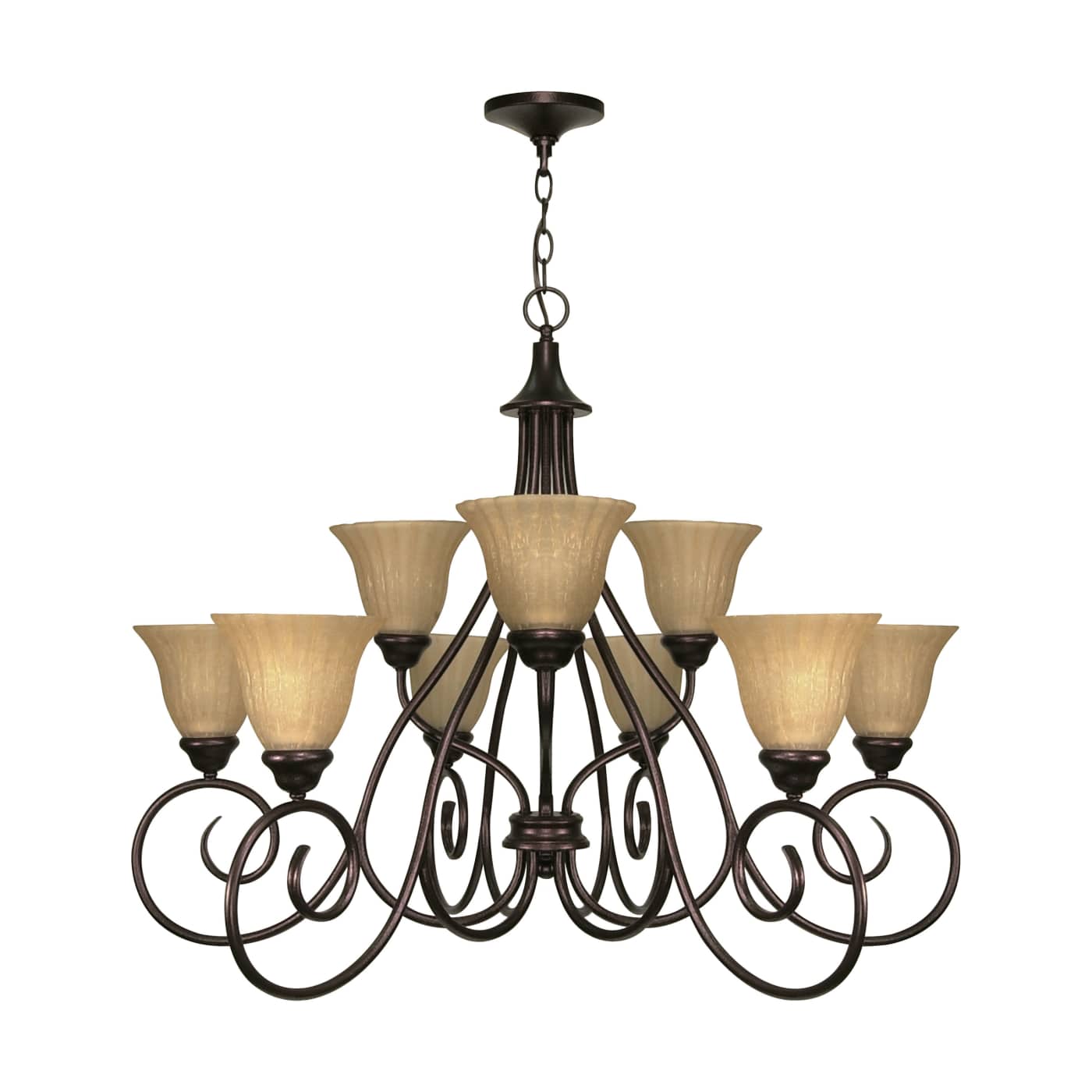 MOULAN ES 9 LT CHANDELIER - 60-2404