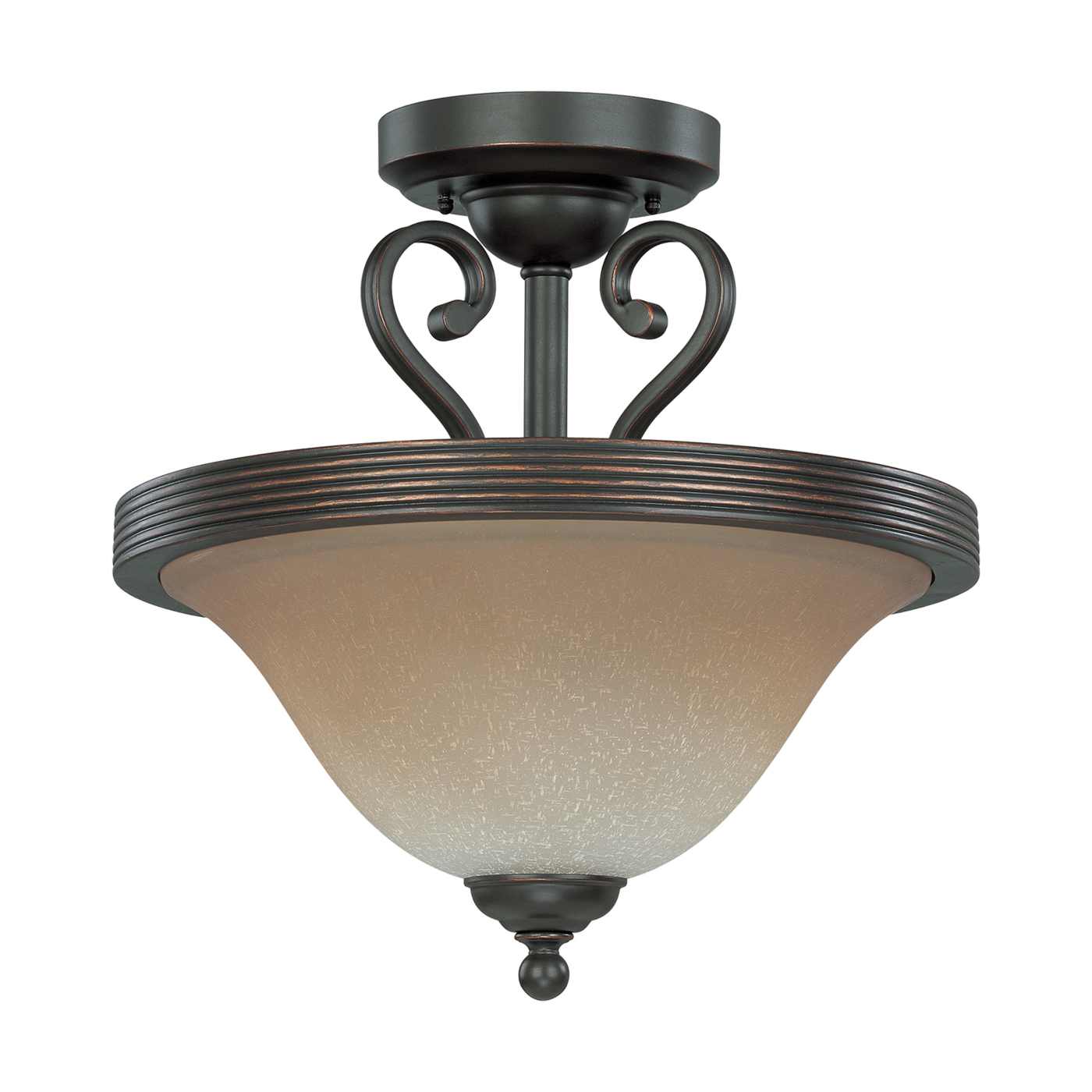 MONTGOMERY 2 LT SEMI FLUSH - 60-2751