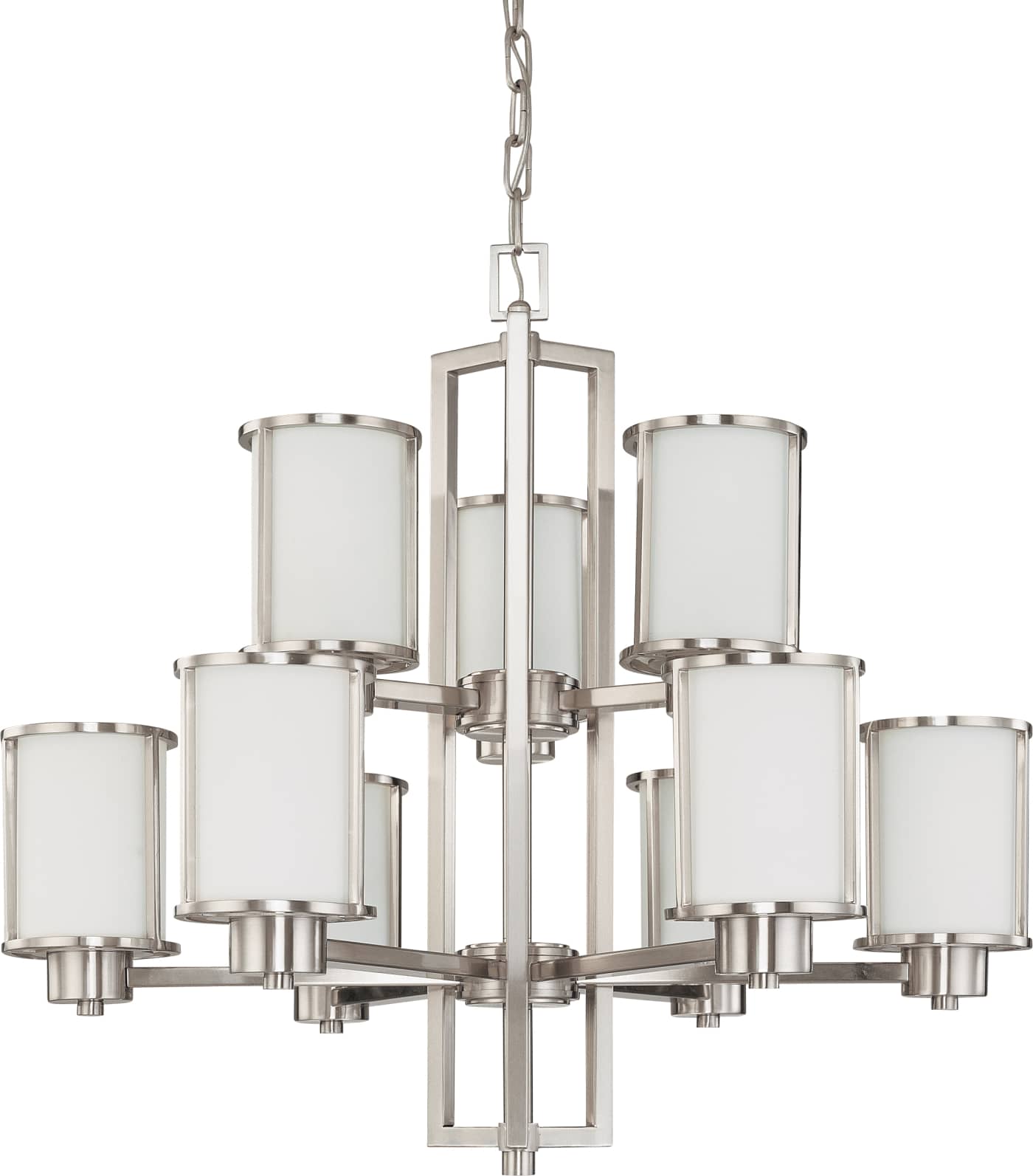 ODEON 2TIER 9 LT CHANDELIER - 60-2855