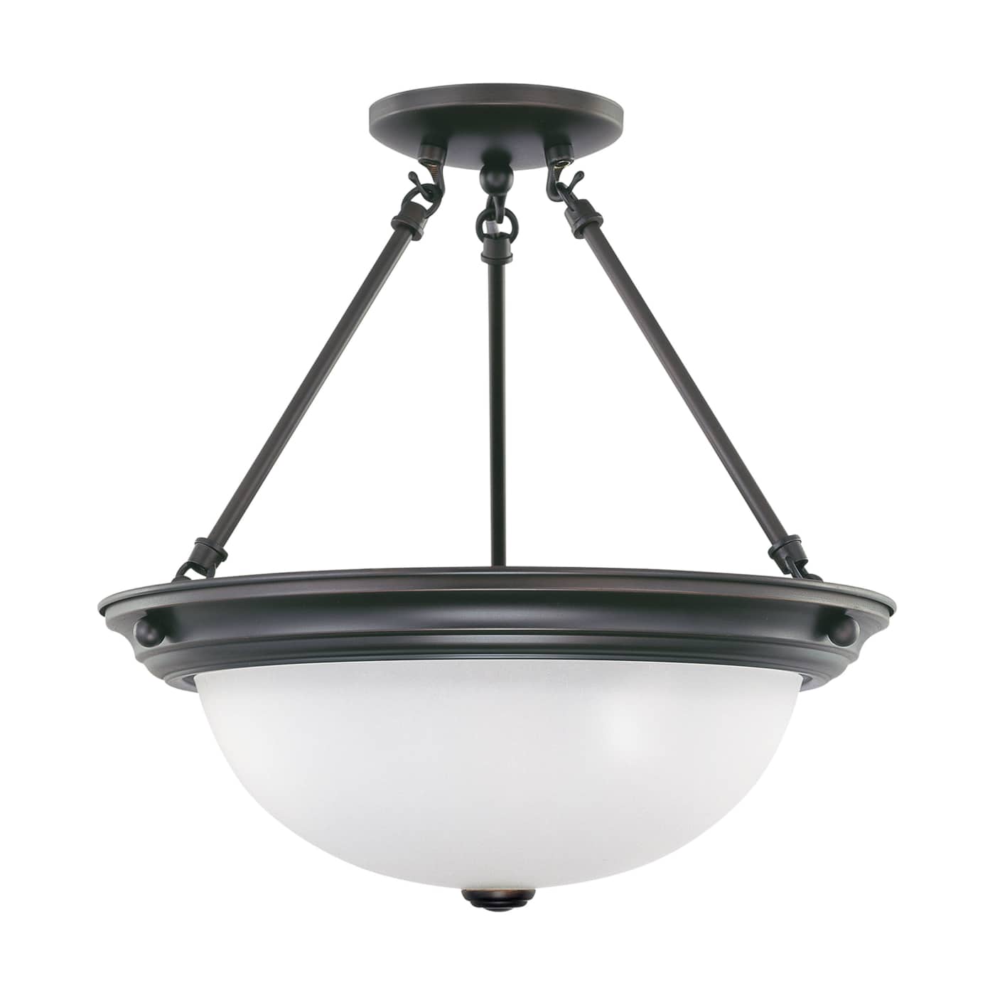 3 LIGHT 15" SEMI-FLUSH - 60-3151