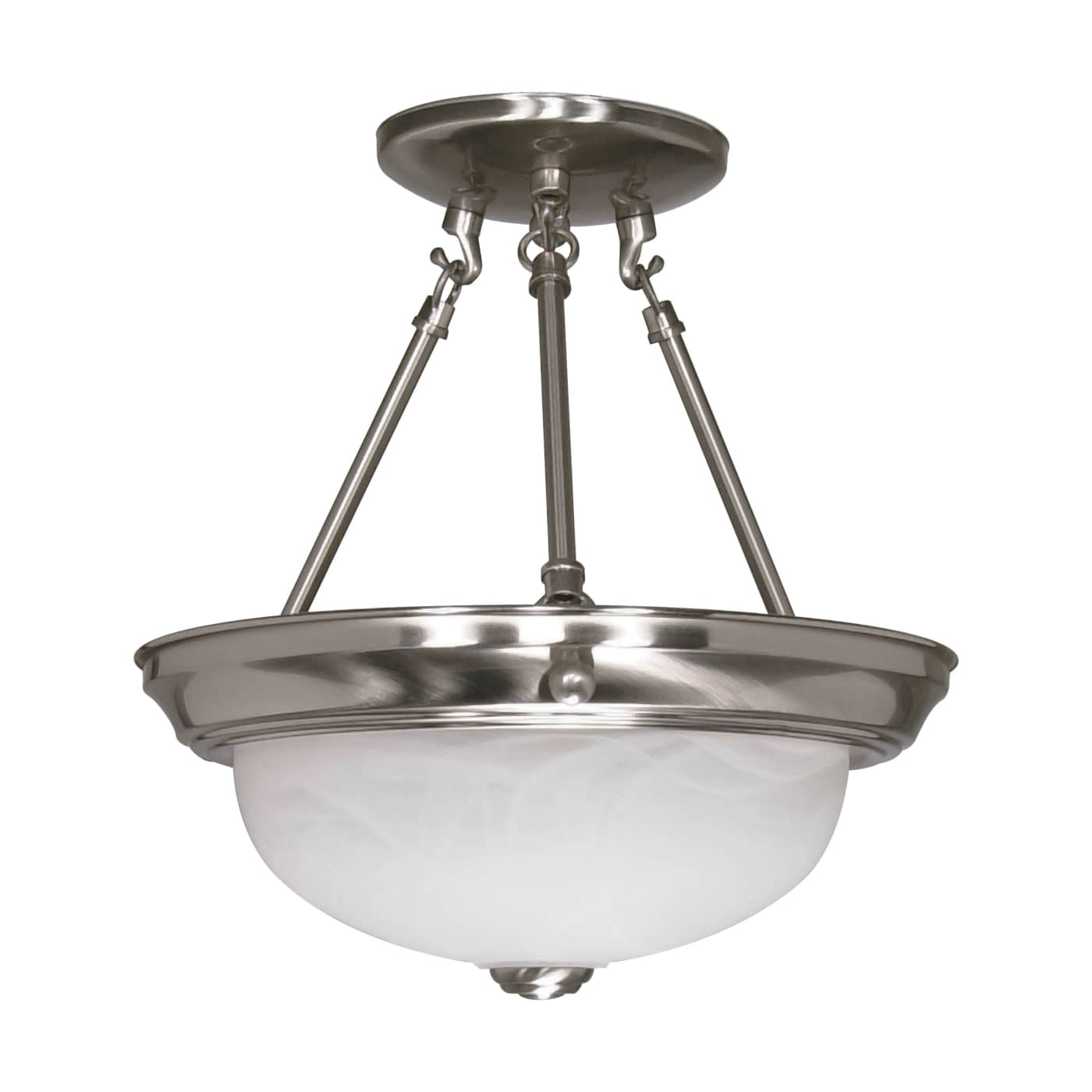 2 LIGHT ES 11" SEMI-FLUSH - 60-3184