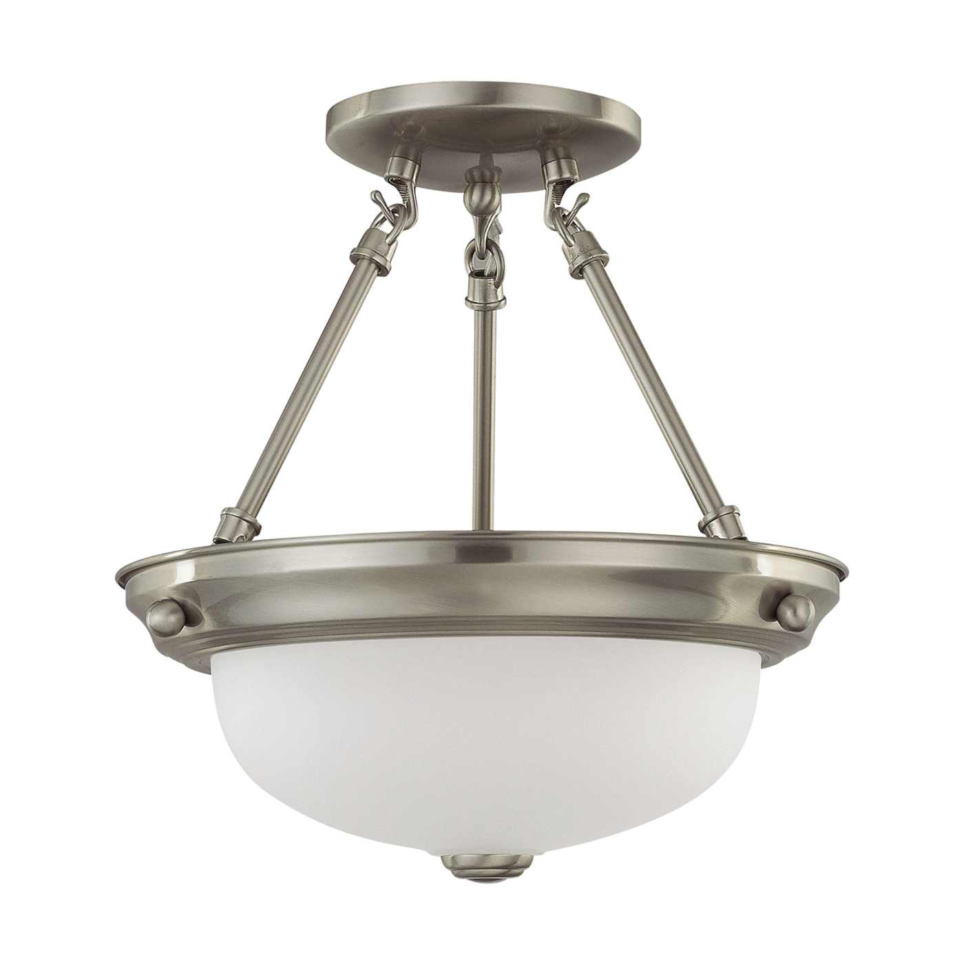 2 LIGHT 11" SEMI-FLUSH - 60-3244