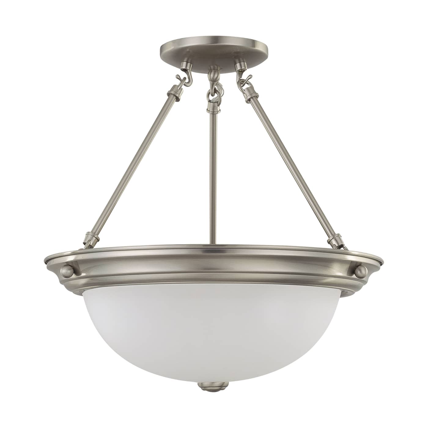 3 LIGHT 15" SEMI-FLUSH - 60-3246