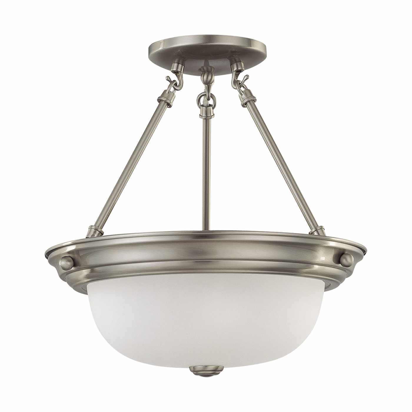 2 LIGHT ES 13" SEMI-FLUSH - 60-3295