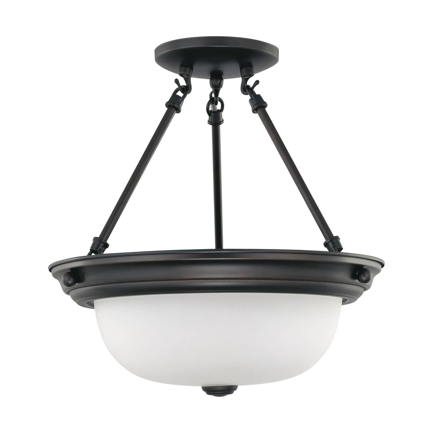 2 LIGHT ES 13" SEMI-FLUSH - 60-3339