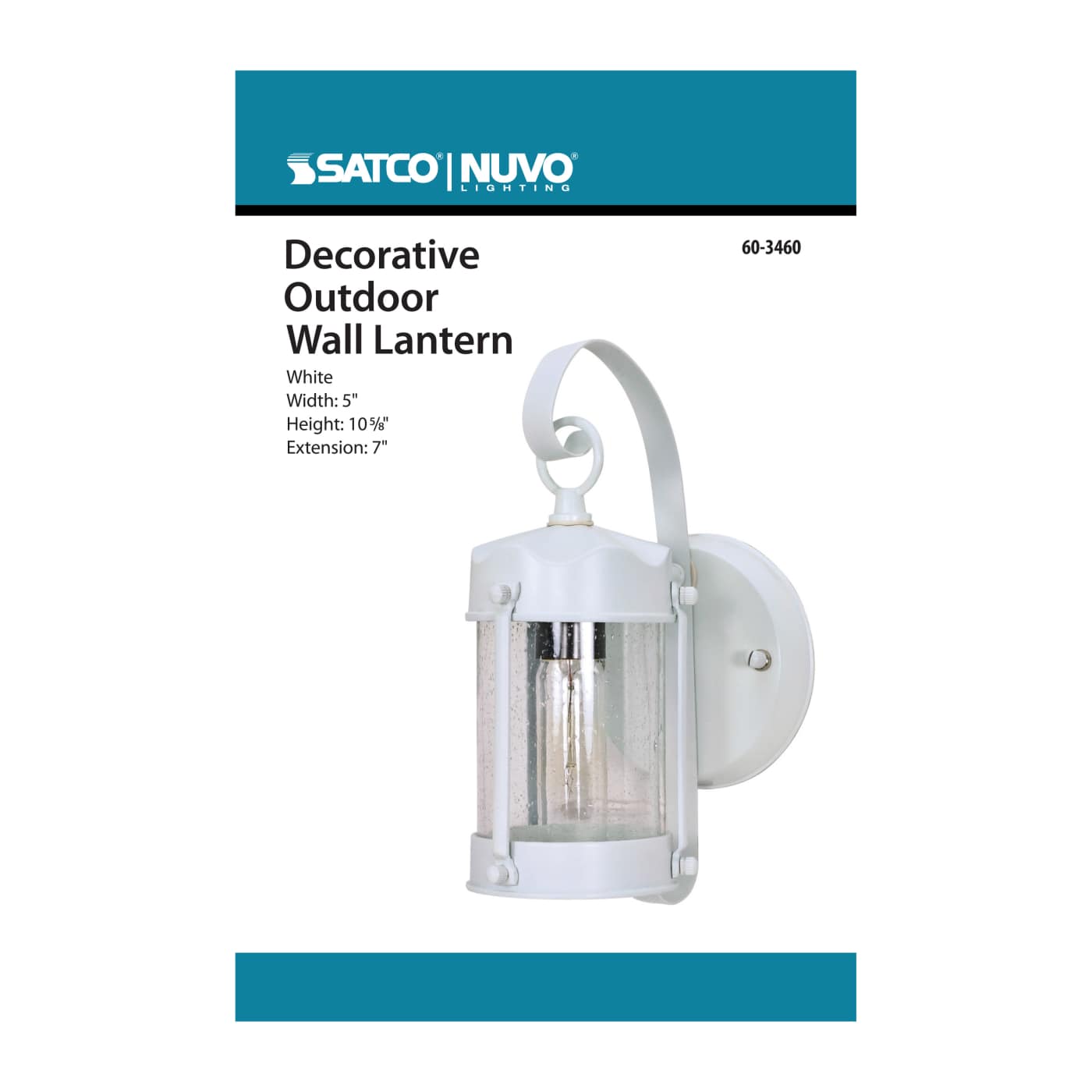 1 LT PIPER OUTDOOR WALL FIXTRE - 60-3460