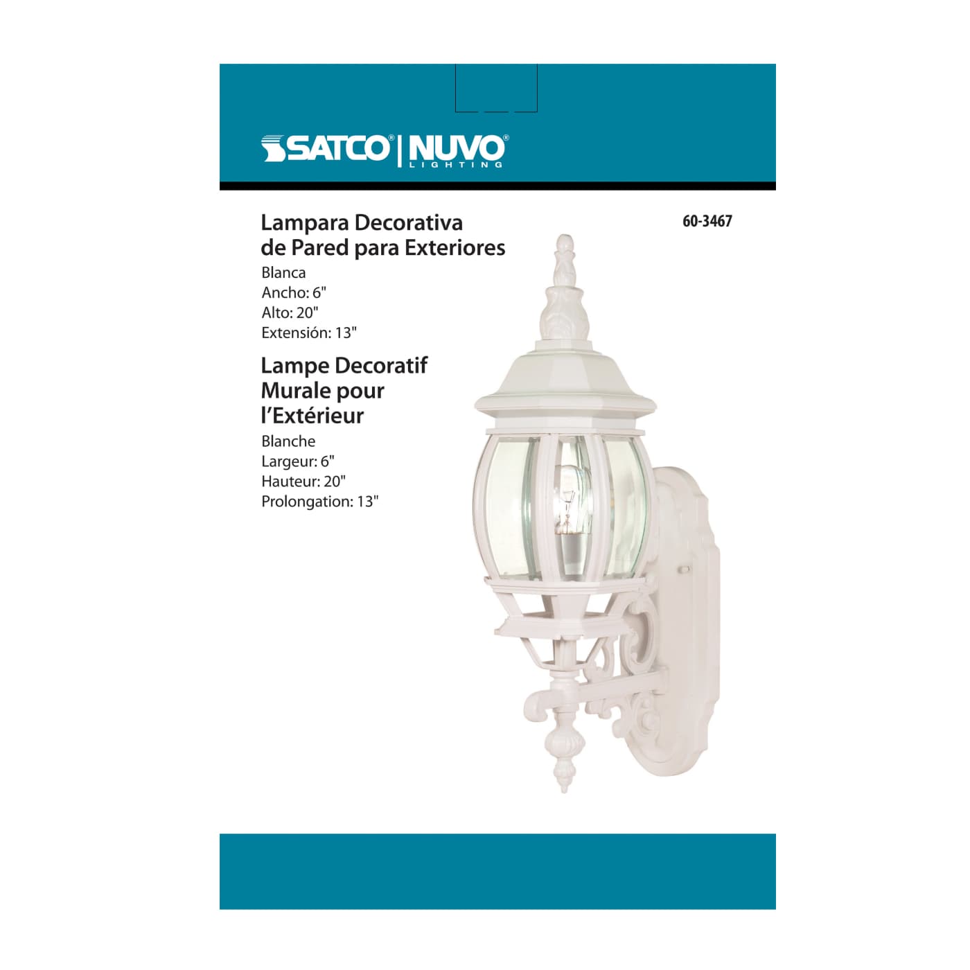 CENTRAL PARK 1 LT OUTDOOR - 60-3467