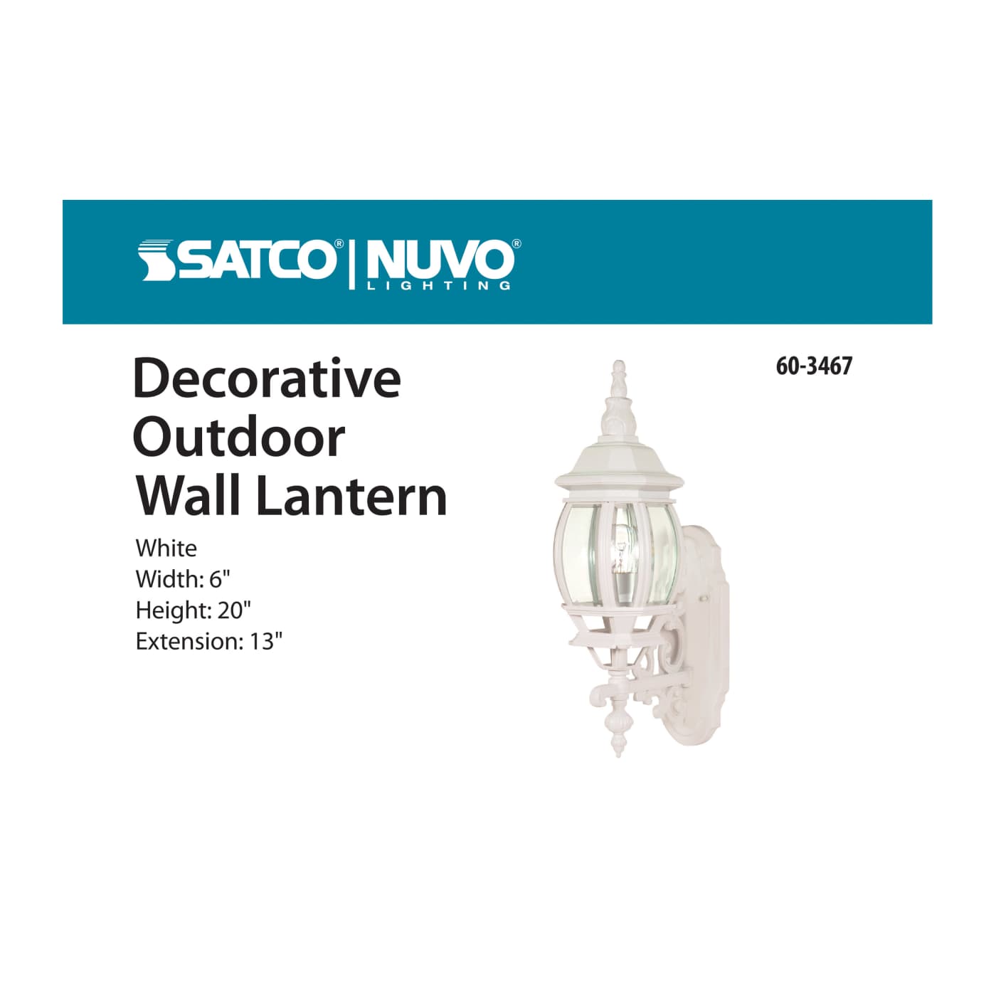 CENTRAL PARK 1 LT OUTDOOR - 60-3467