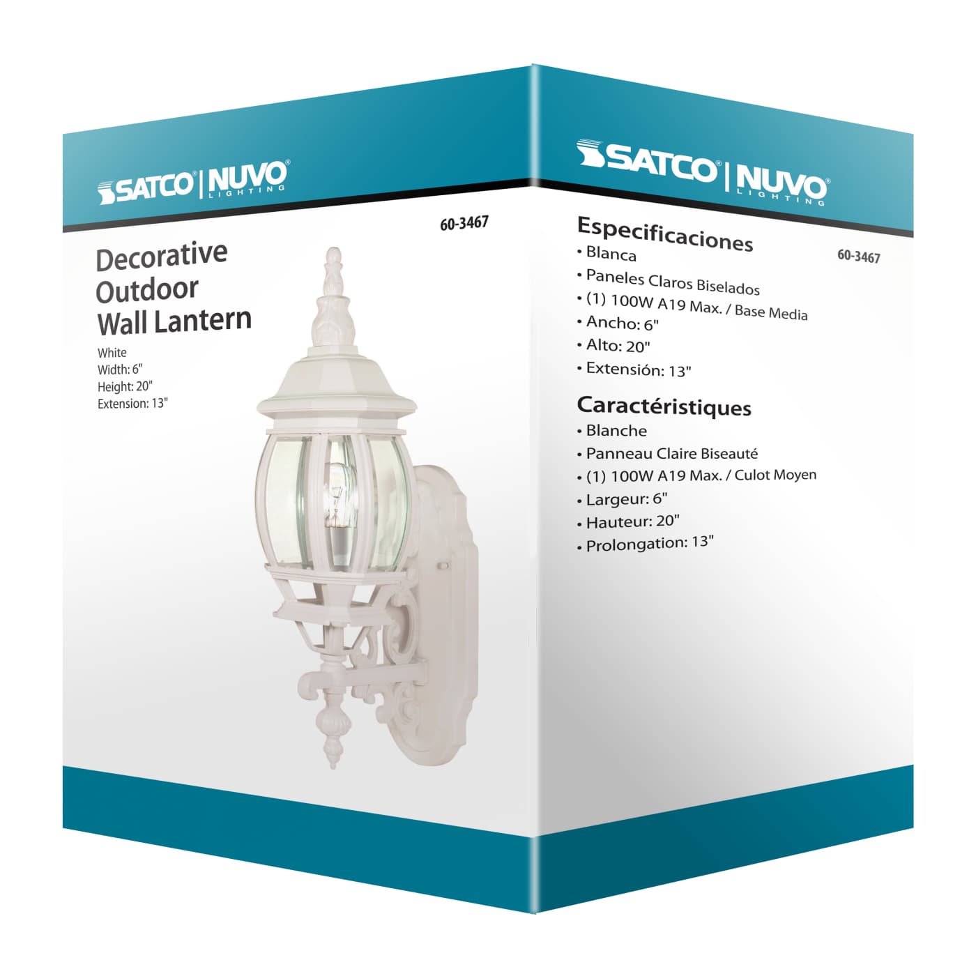 CENTRAL PARK 1 LT OUTDOOR - 60-3467