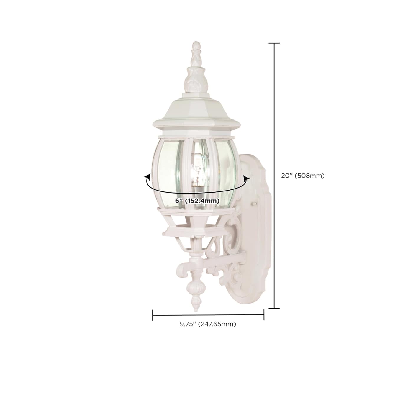 CENTRAL PARK 1 LT OUTDOOR - 60-3467