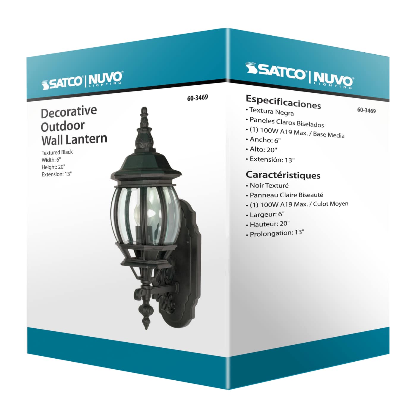 CENTRAL PARK 1 LT OUTDOOR - 60-3469