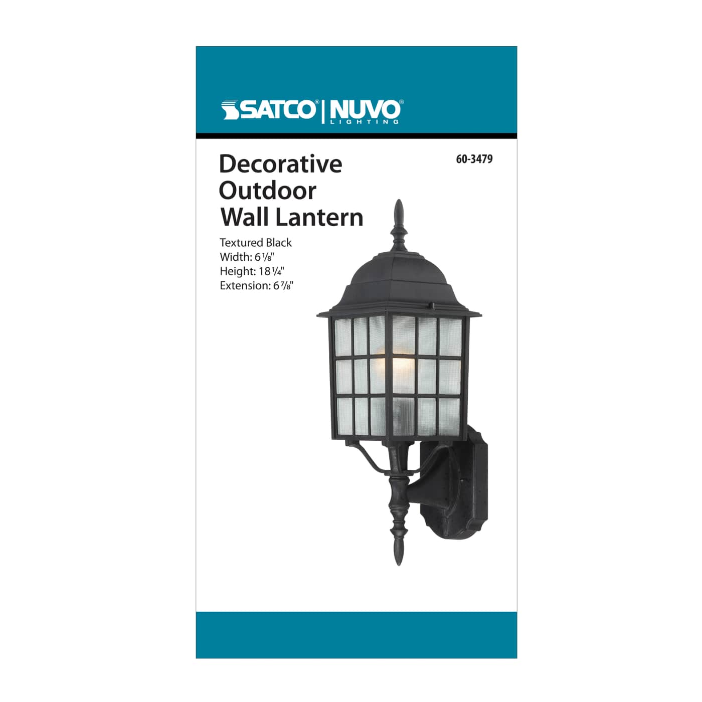 ADAMS 1 LGT 18 OUTOOR WALL - 60-3479