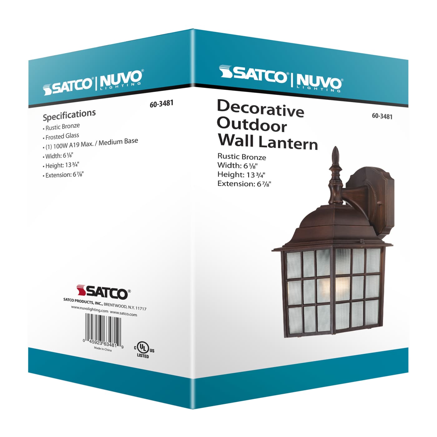 ADAMS 1 LGT 14 OUTOOR WALL - 60-3481