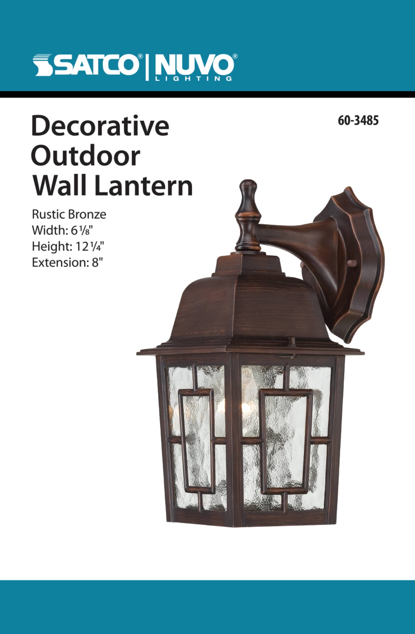 BANYAN 1 LGT 12 OUTDOOR WALL - 60-3485