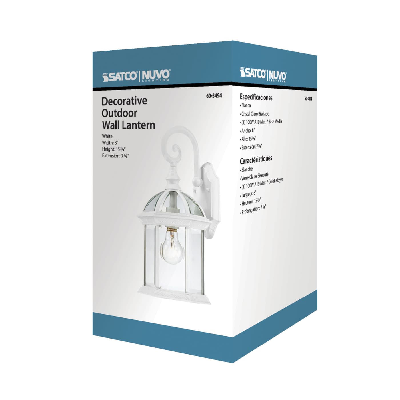 BOXWOOD 1 LGT 15 OUTDOOR WALL - 60-3494