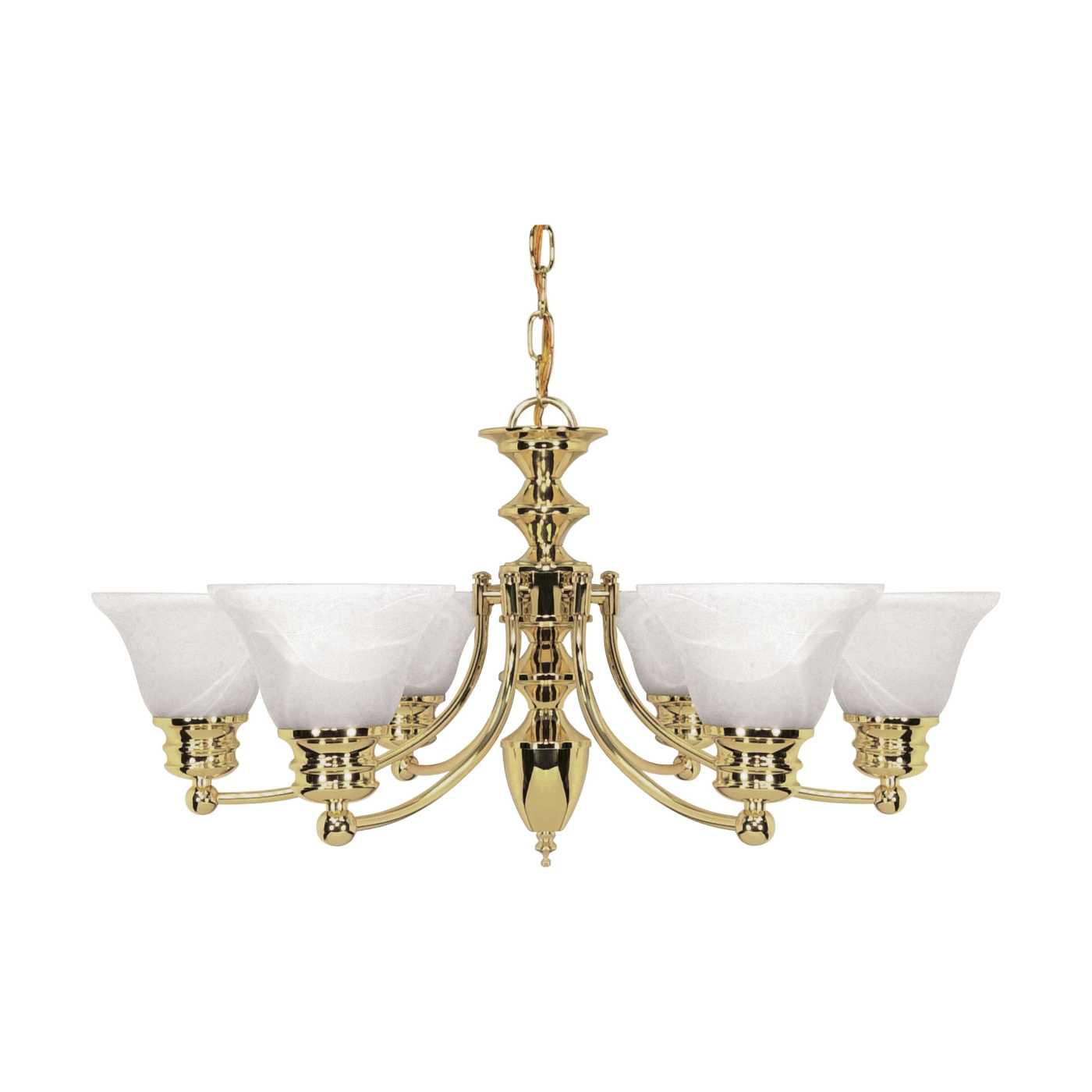 EMPIRE 6 LT CHANDELIER - 60-357