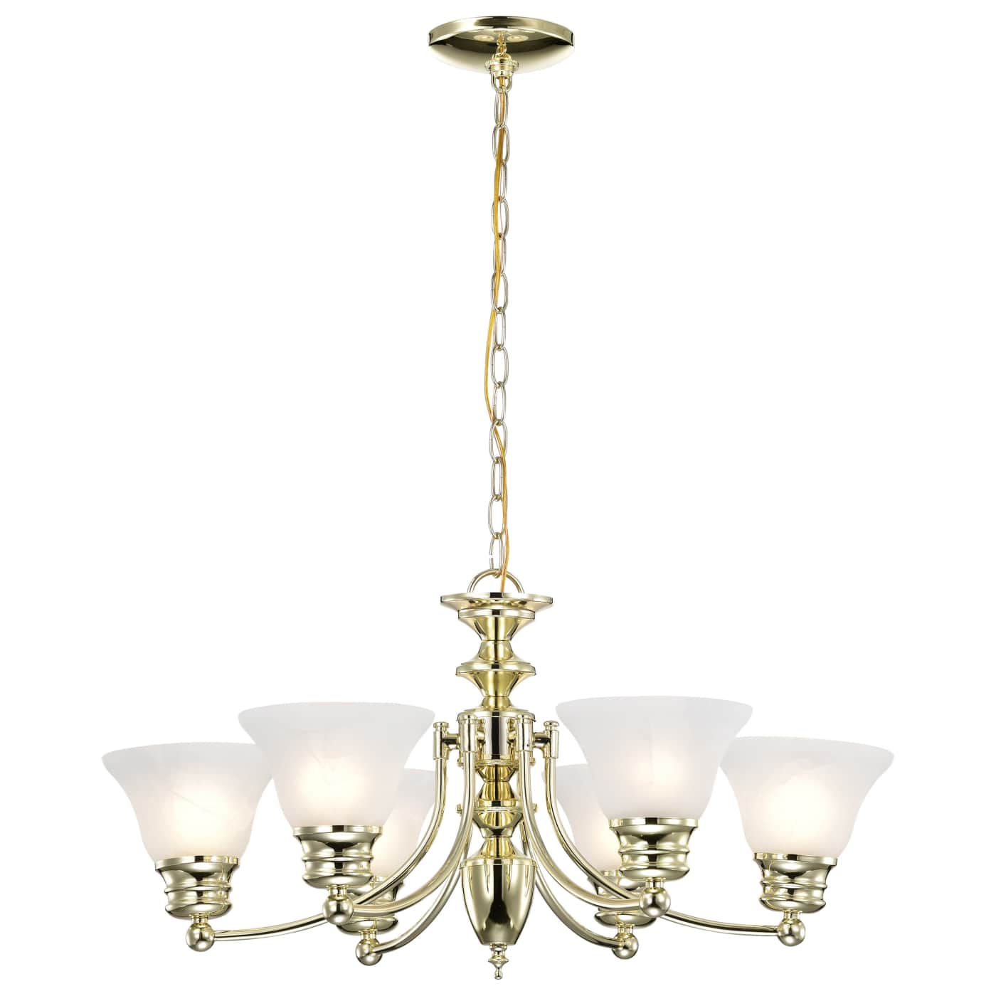 EMPIRE 6 LT CHANDELIER - 60-357