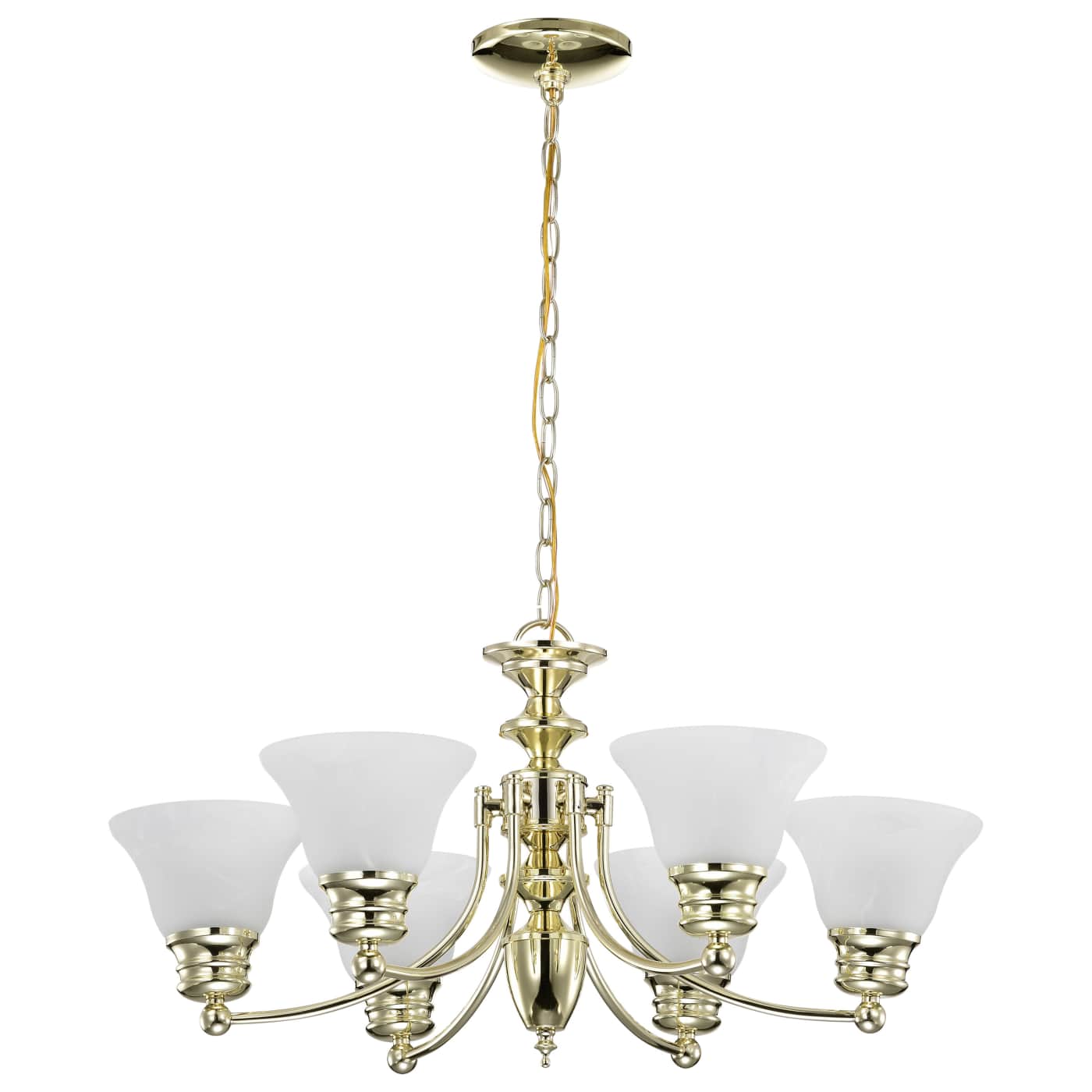 EMPIRE 6 LT CHANDELIER - 60-357