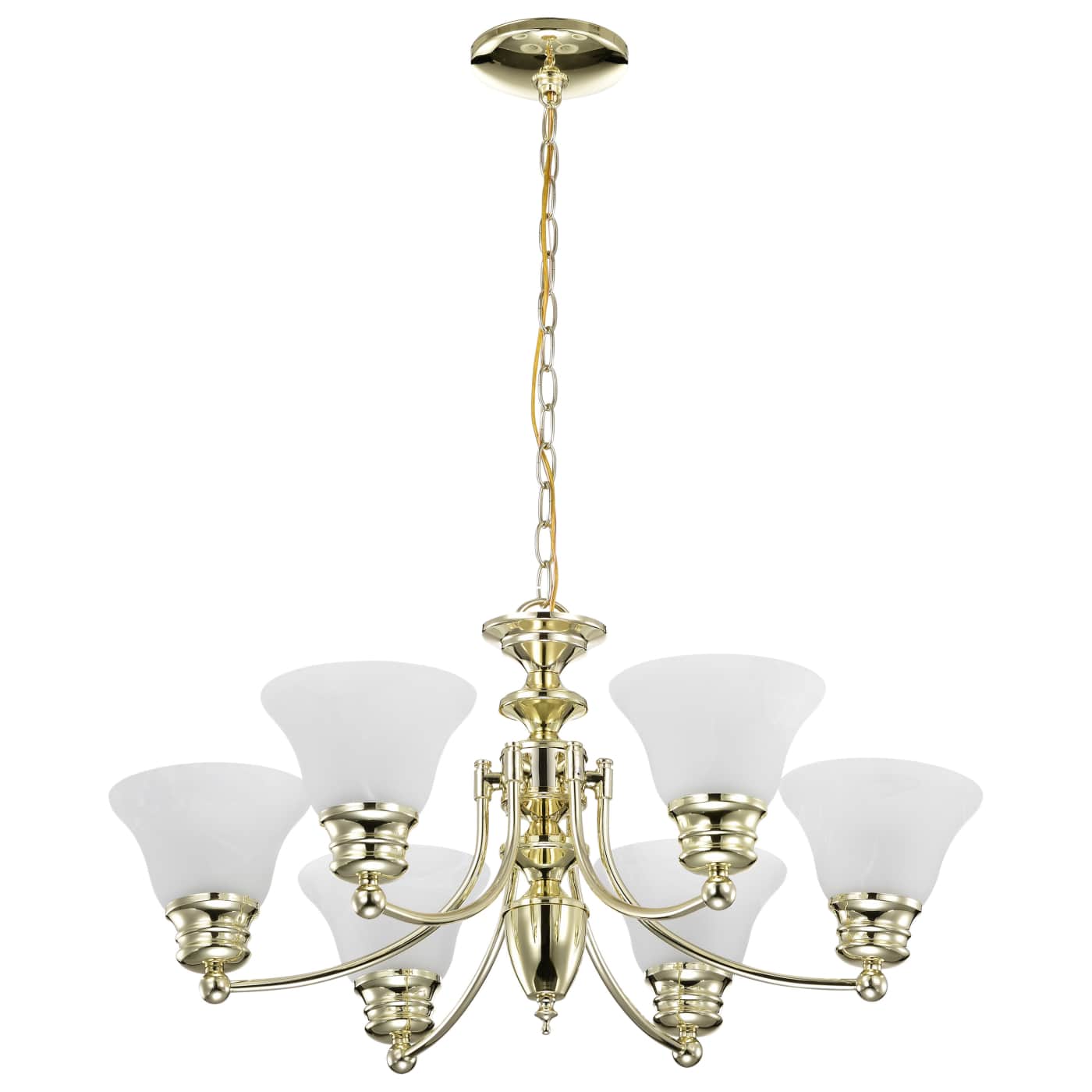 EMPIRE 6 LT CHANDELIER - 60-357