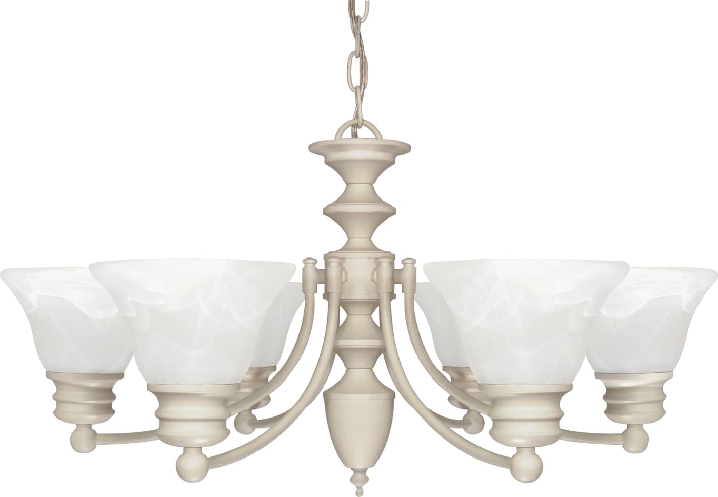 EMPIRE 6 LT CHANDELIER - 60-359