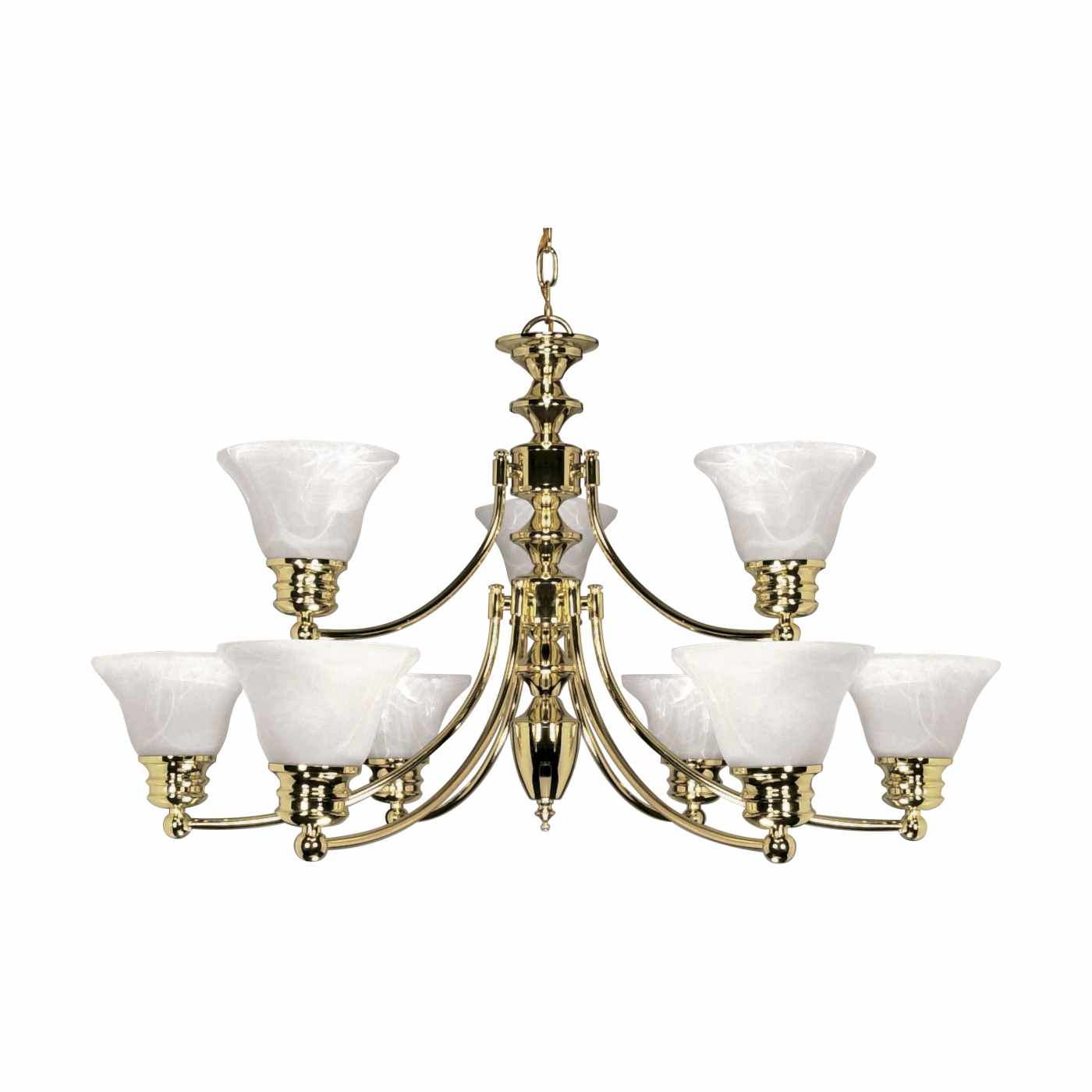 EMPIRE 9 LT CHANDELIER - 60-361