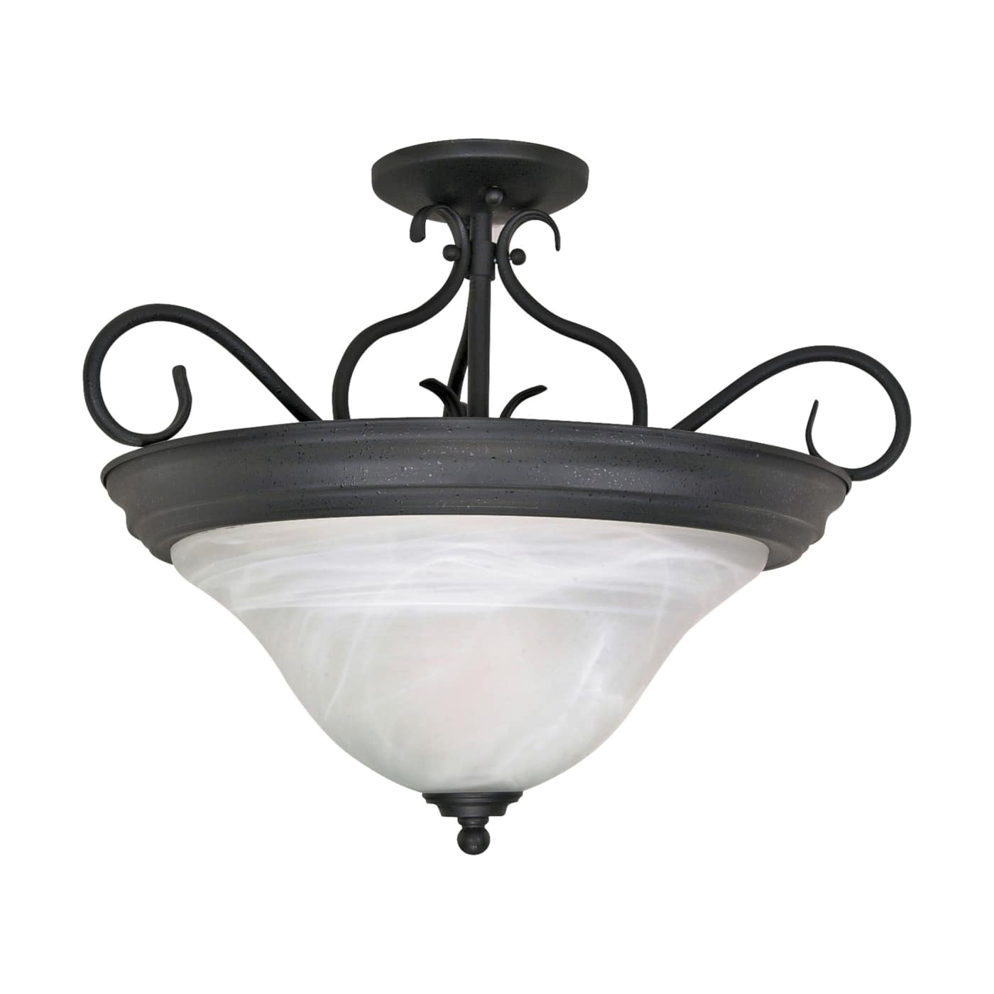 CASTILLO 3 LT SEMI FLUSH - 60-384