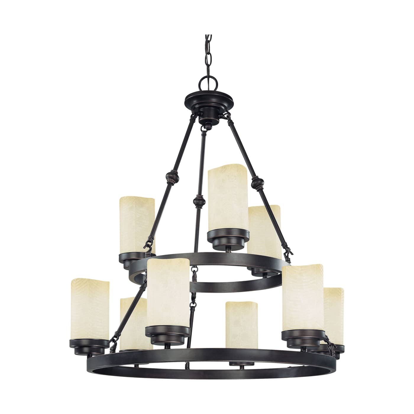 LUCERN ES 9 LIGHT CHANDELIER - 60-3849