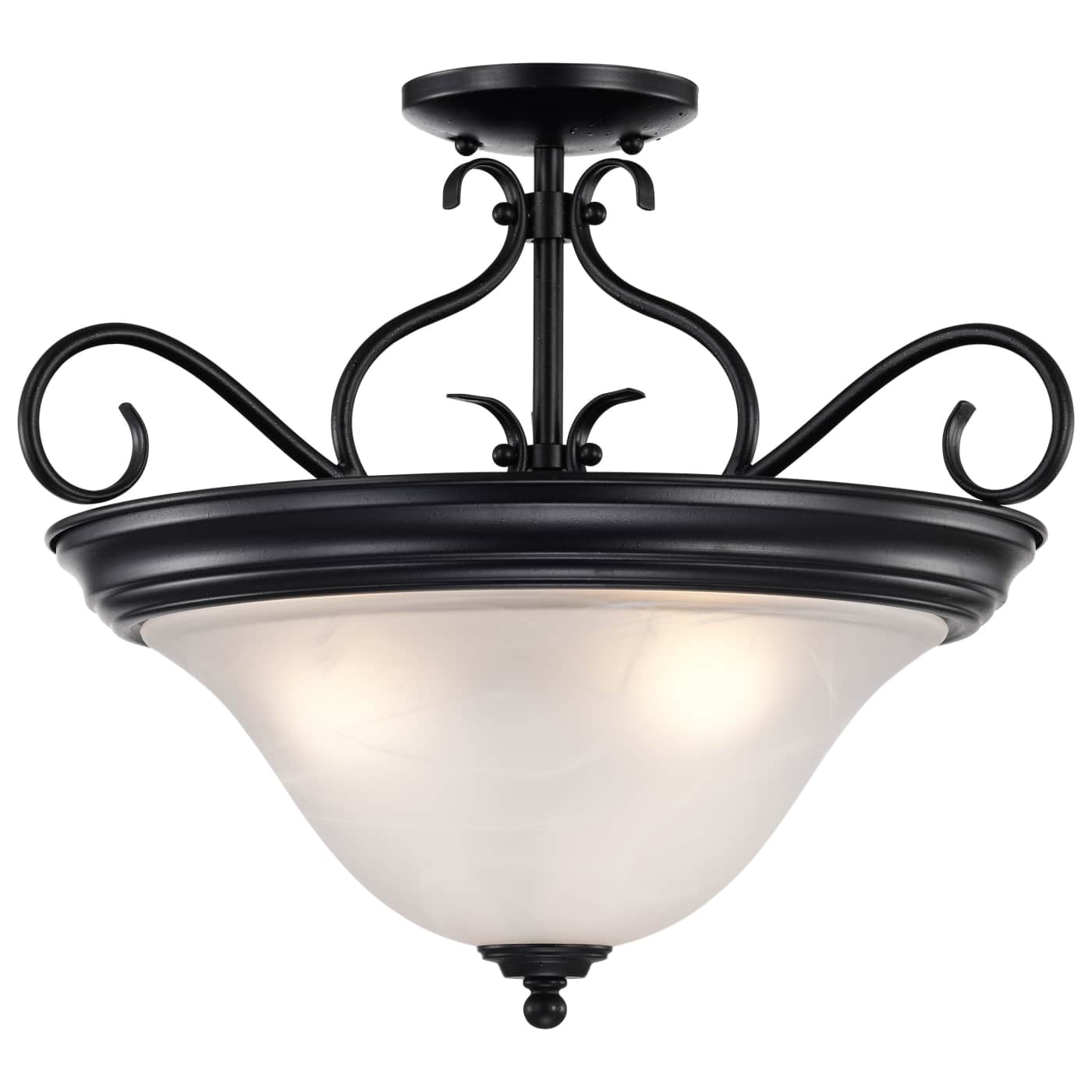 CASTILLO 3 LT SEMI FLUSH - 60-384
