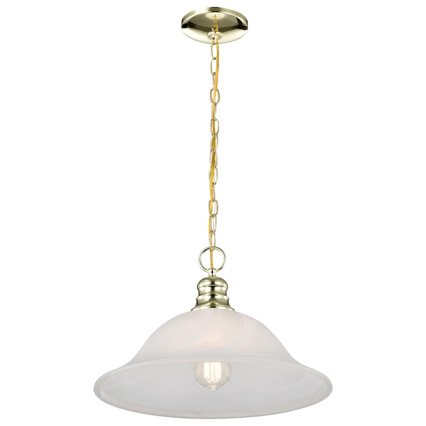 1 LT HANGING DOME PENDANT - 60-392
