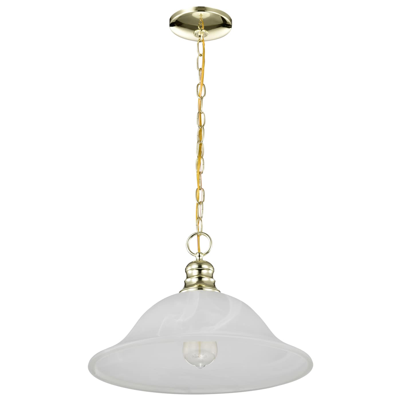 1 LT HANGING DOME PENDANT - 60-392