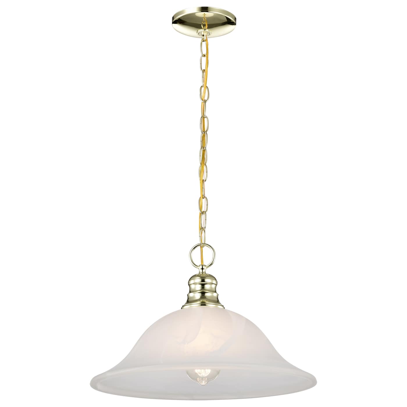 1 LT HANGING DOME PENDANT - 60-392