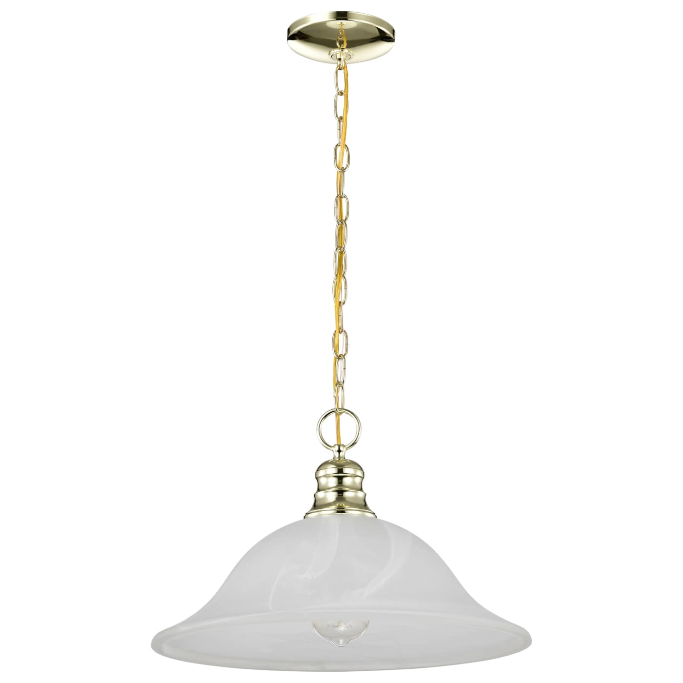 1 LT HANGING DOME PENDANT - 60-392