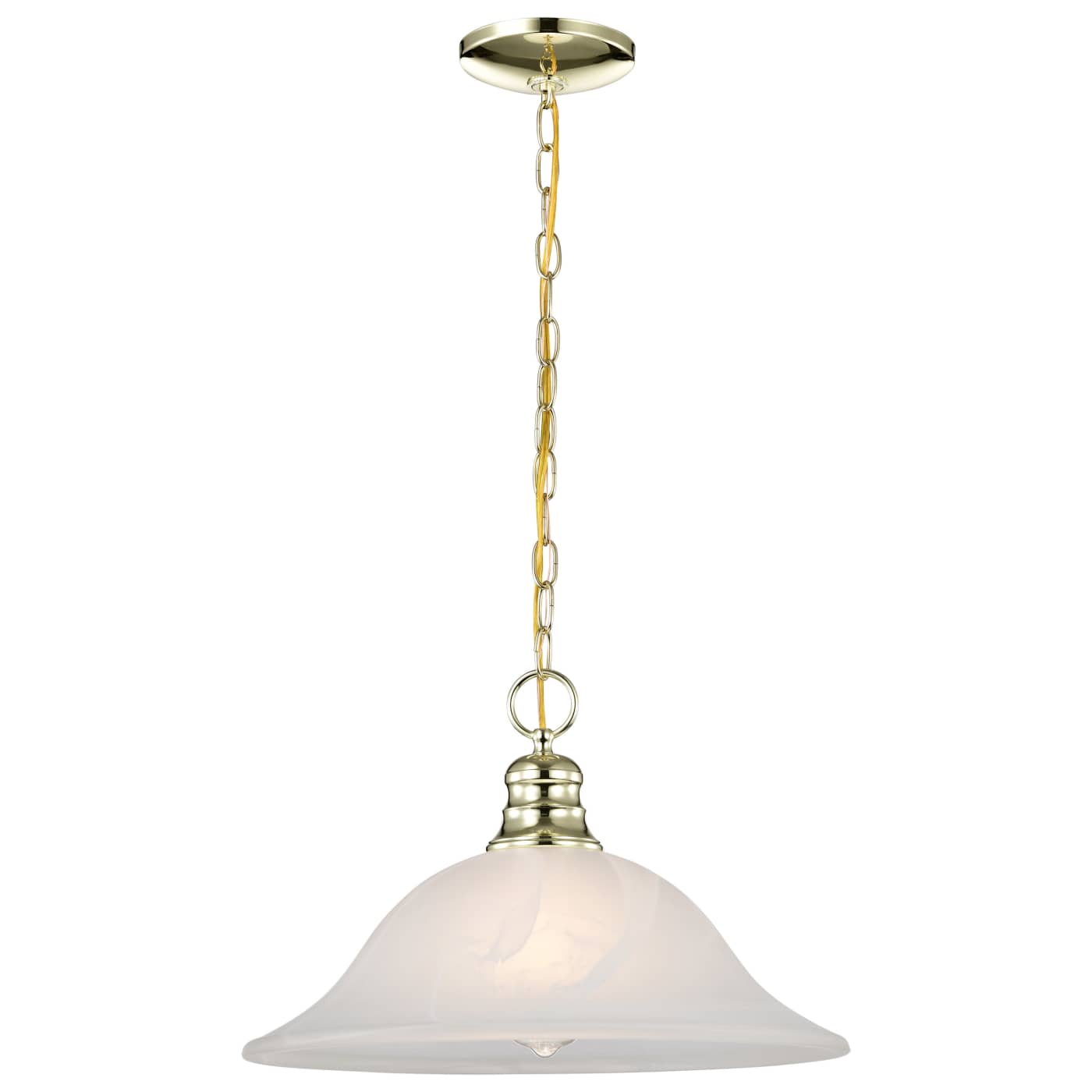 1 LT HANGING DOME PENDANT - 60-392