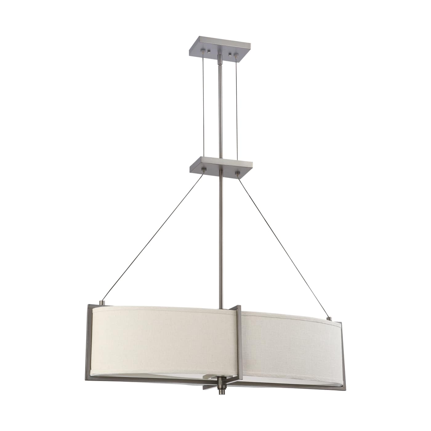 PORTIA ES 4 LIGHT OVAL PENDANT - 60-4047